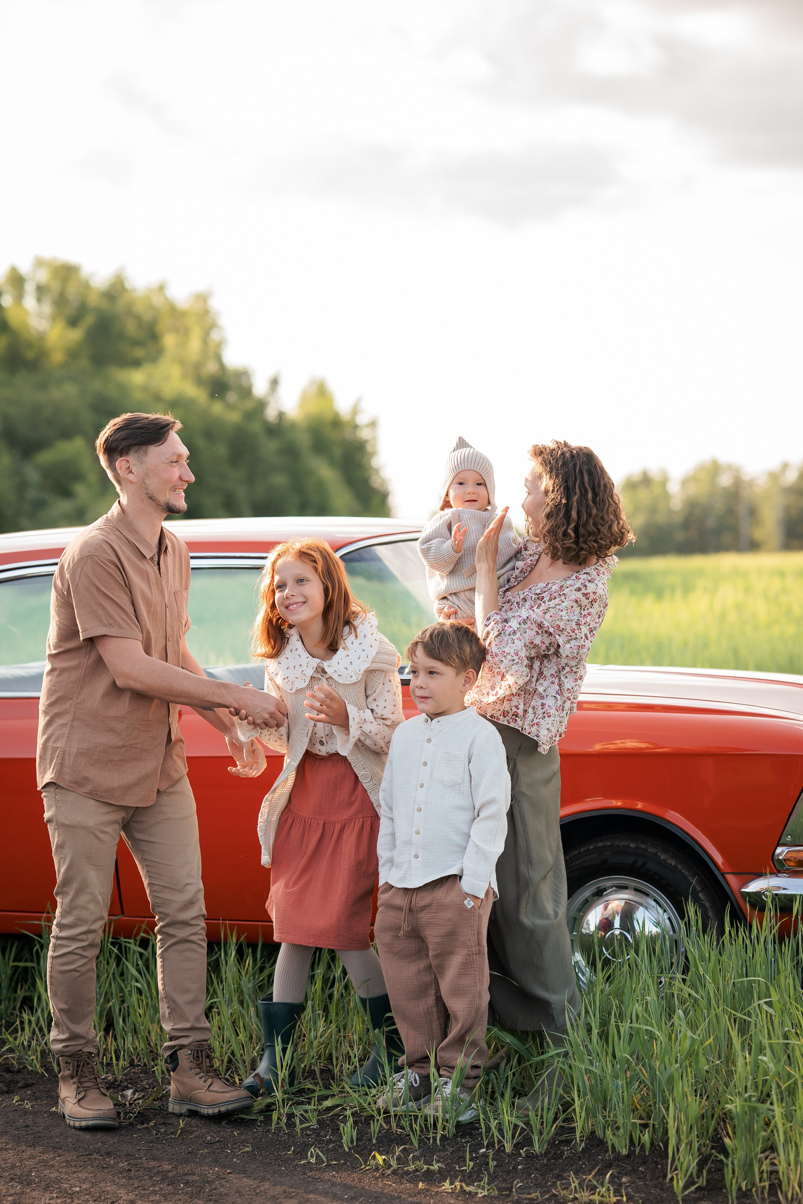 Владимир & Яна с детками. Семейный и детский фотограф в Екатеринбурге Валерия Нагибина