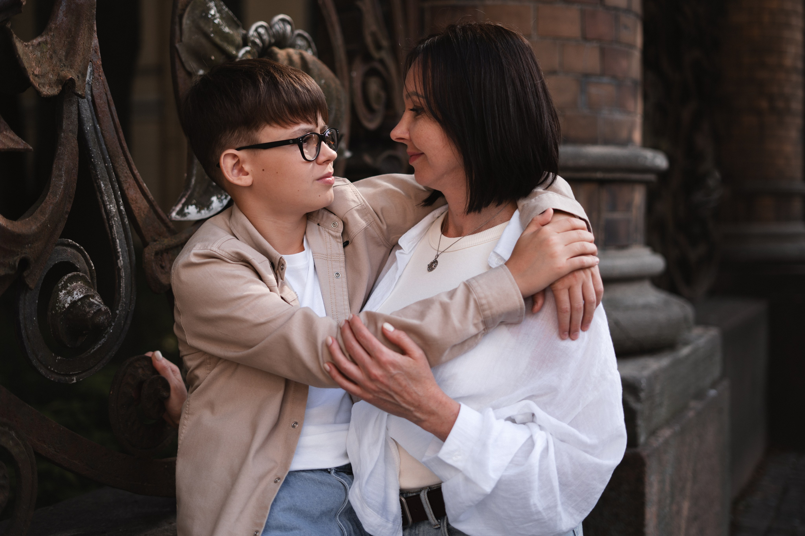 Семейная съемка на улице. Семейный и детский фотограф в Санкт-Петербурге Анна Никитина