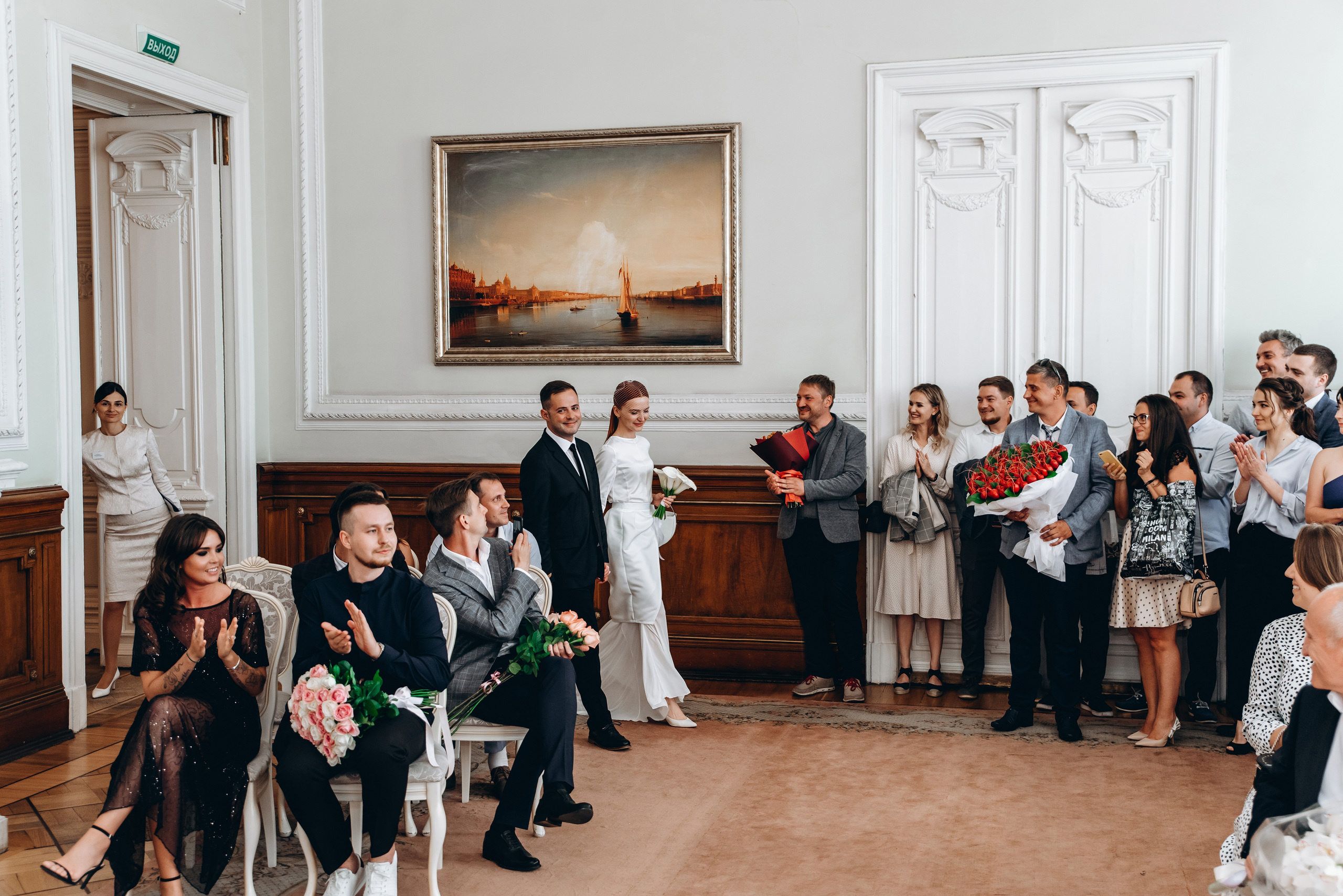 Владимир и Елизавета. Дворец бракосочетания № 1. Зайковский Кирилл