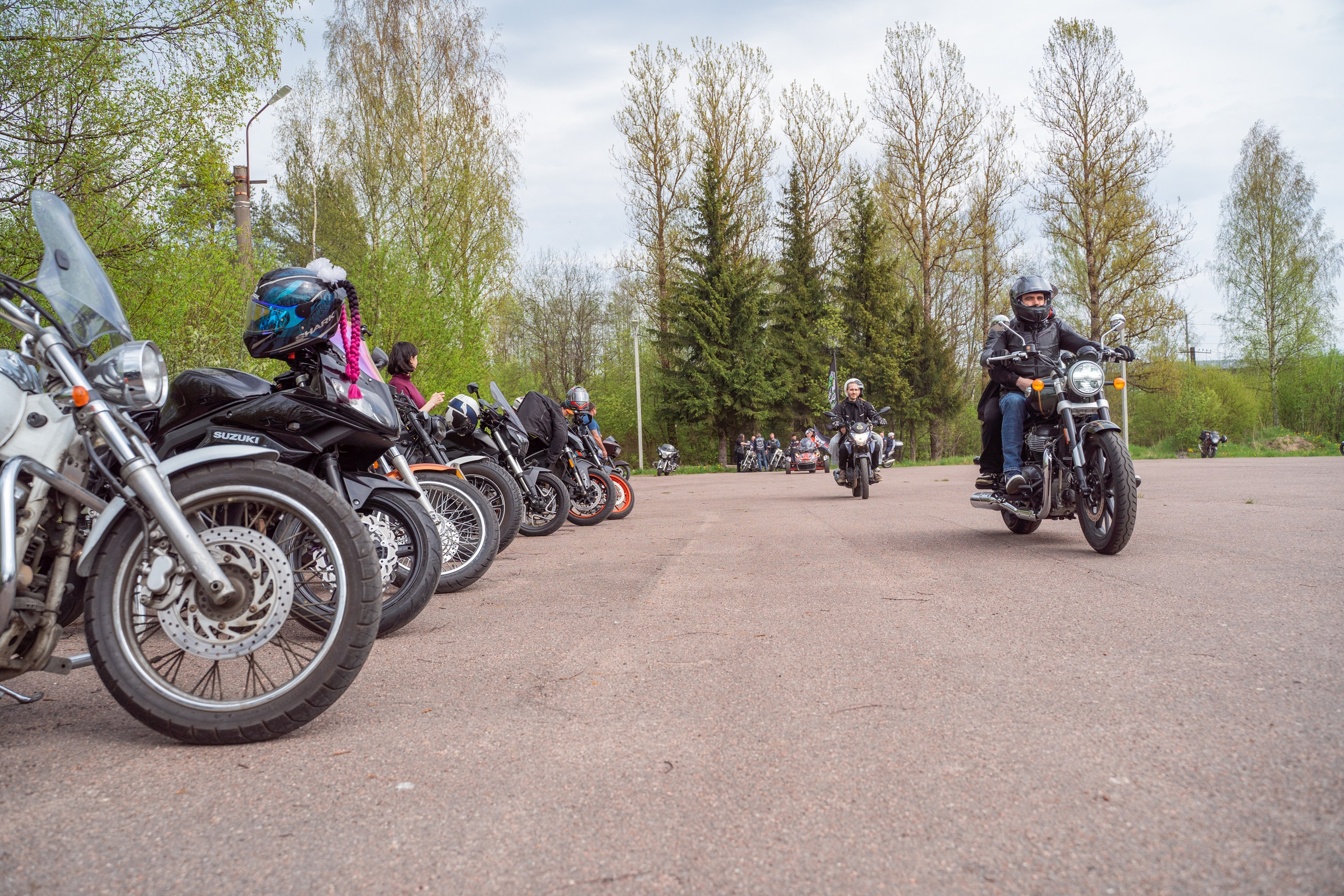 Мотоциклы —репортажная фотосъемка в Санкт-Петербурге. Свадебный, семейный, портретный, репортажный фотограф в Санкт-Петербурге