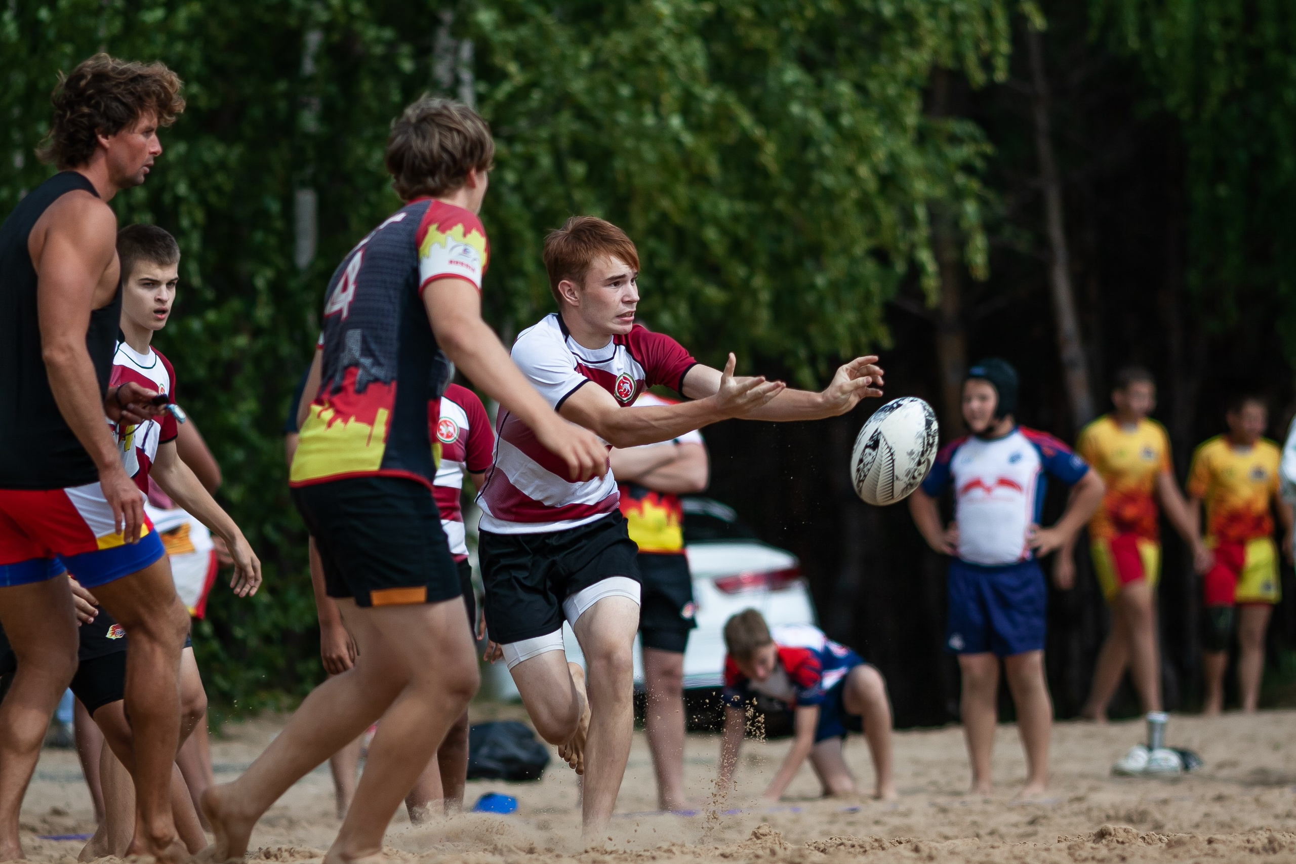 «Кубок «Молота» по пляжному Регби. Фотография