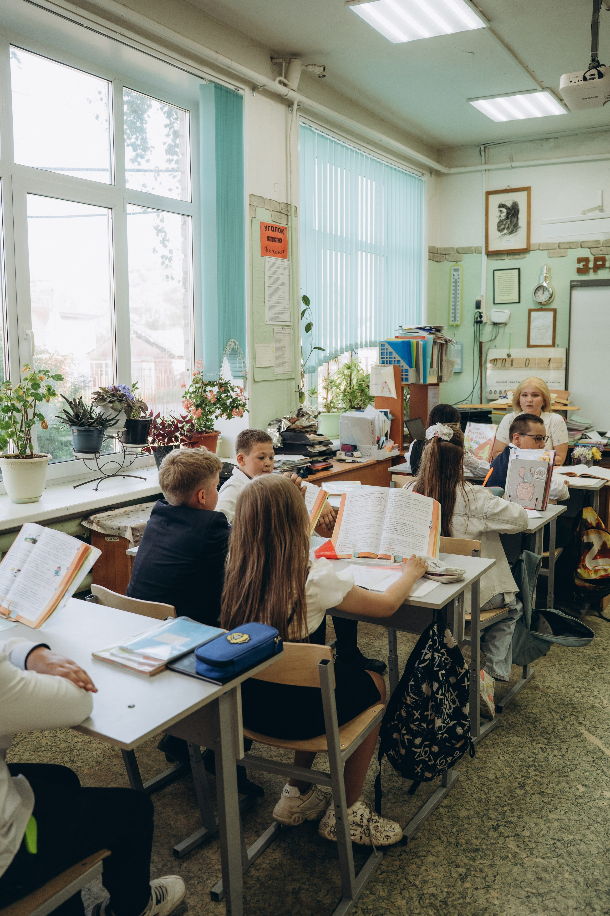 Школа, 4 класс. Семейный фотограф • Домашние съемки в Нижнем Новгороде