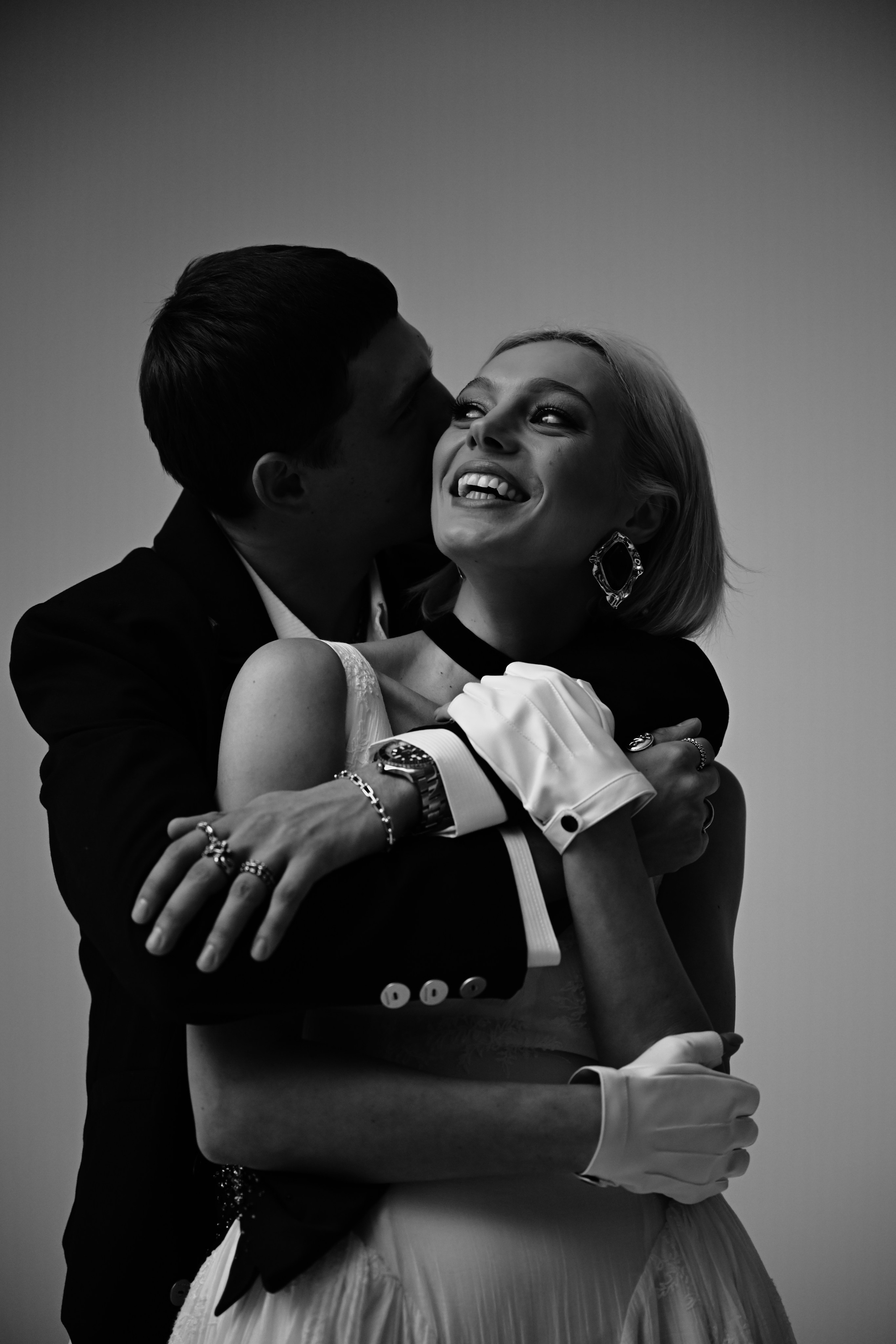 Студия. Рок. ЧБ. Кристина Еноктаева Фотограф Москва