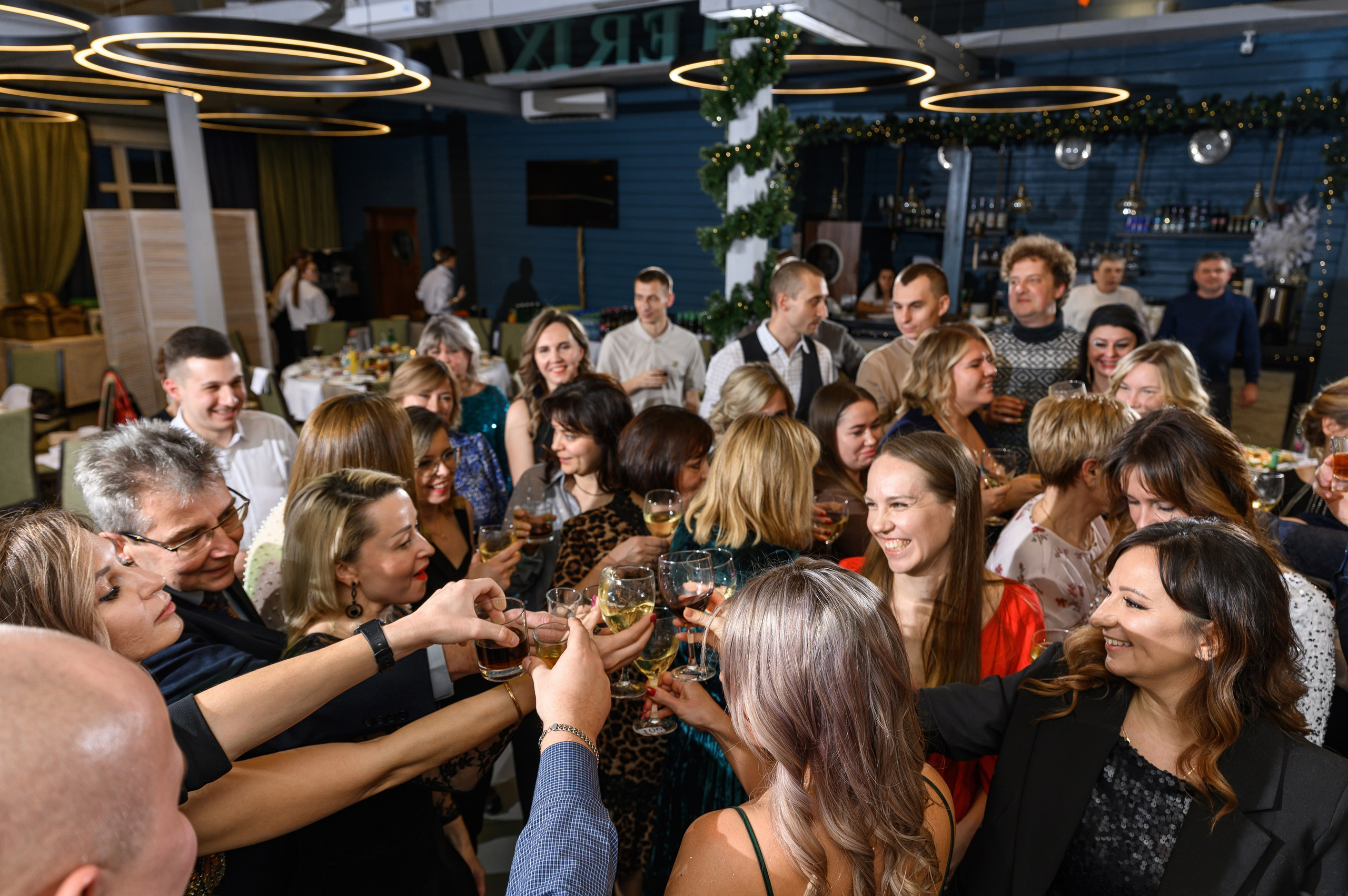 Новый год корпоратив. Свадебный фотограф Москва Юрий Кульман