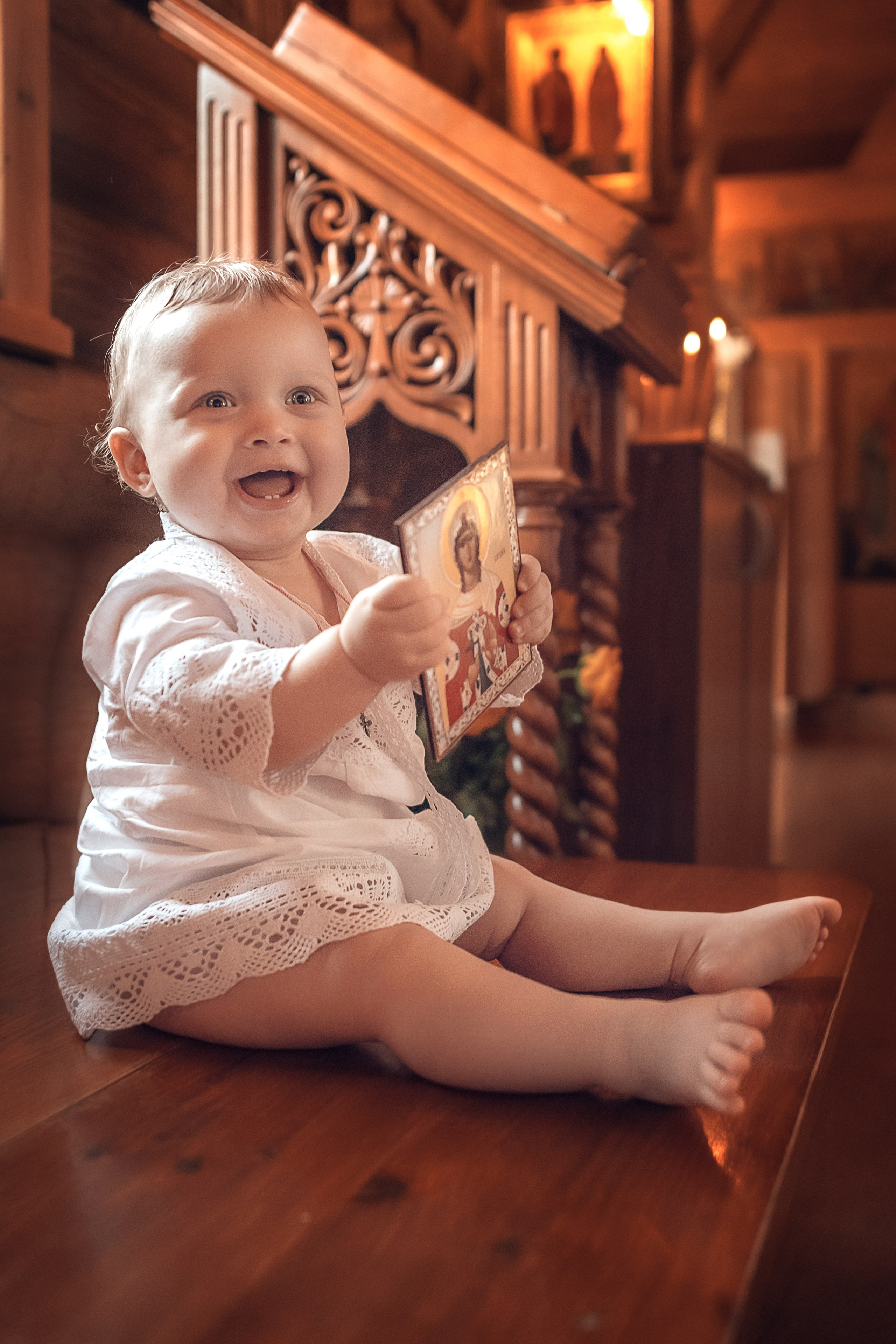 Таинство Крещения Варвары в Храме Рождества Пресвятой Богородицы. Главная