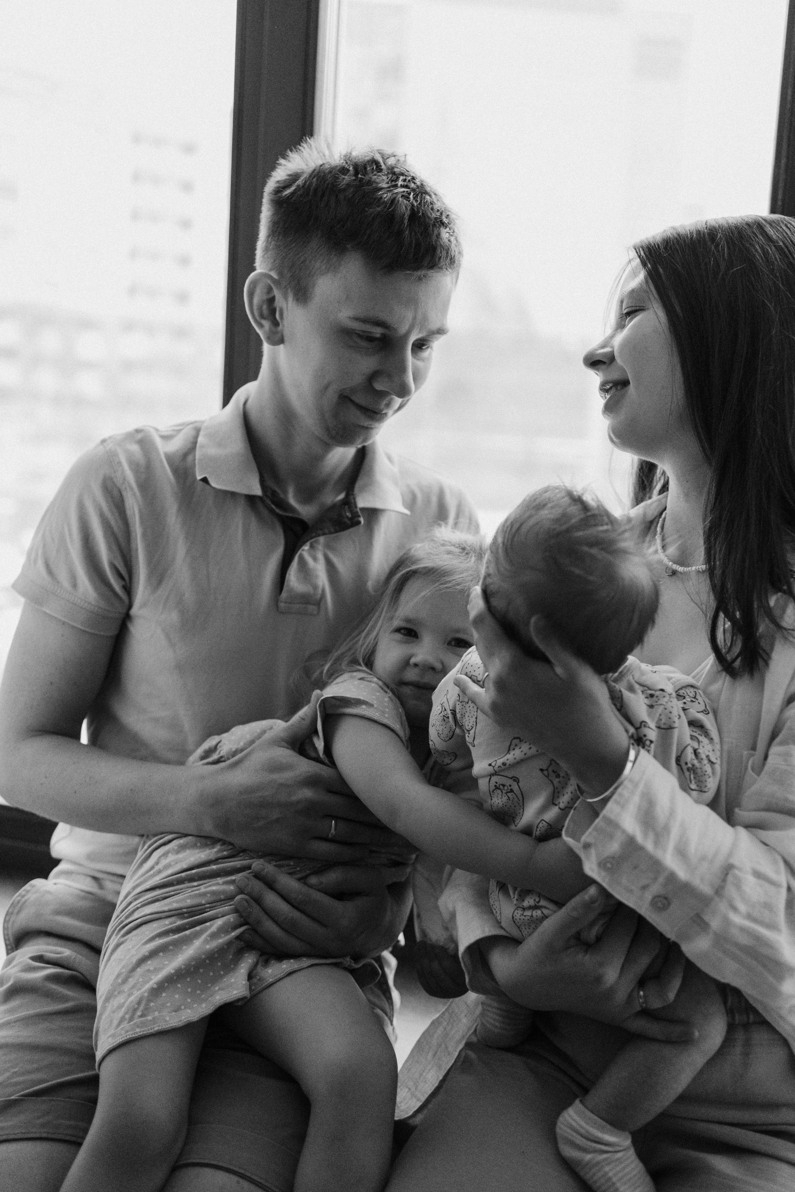 Геннадий, Эвелина, София и Миша. Фотограф из Казани Мария Шамсутдинова