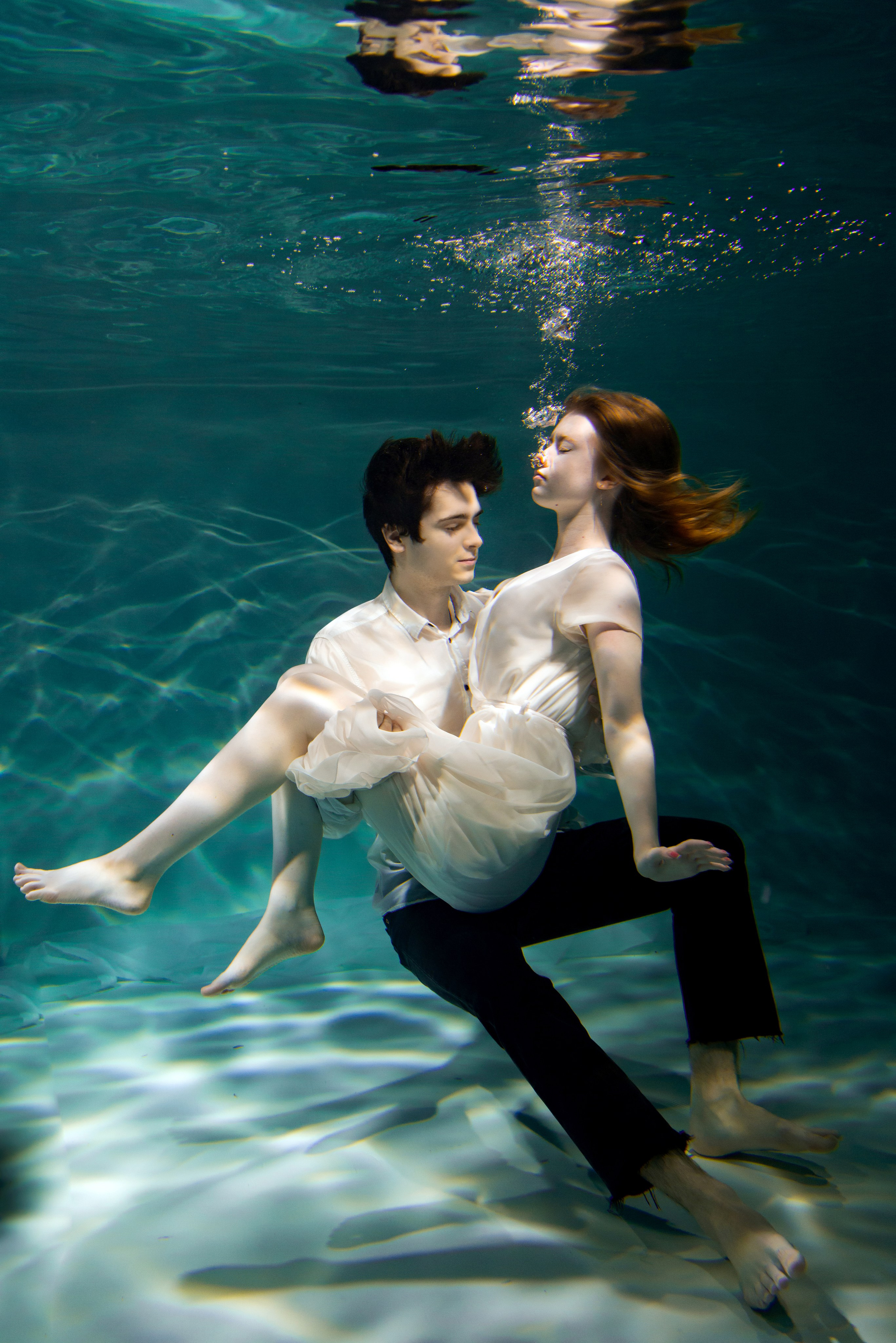 Под водой. Фотограф и дизайнер в Москве Екатерина Лобачева