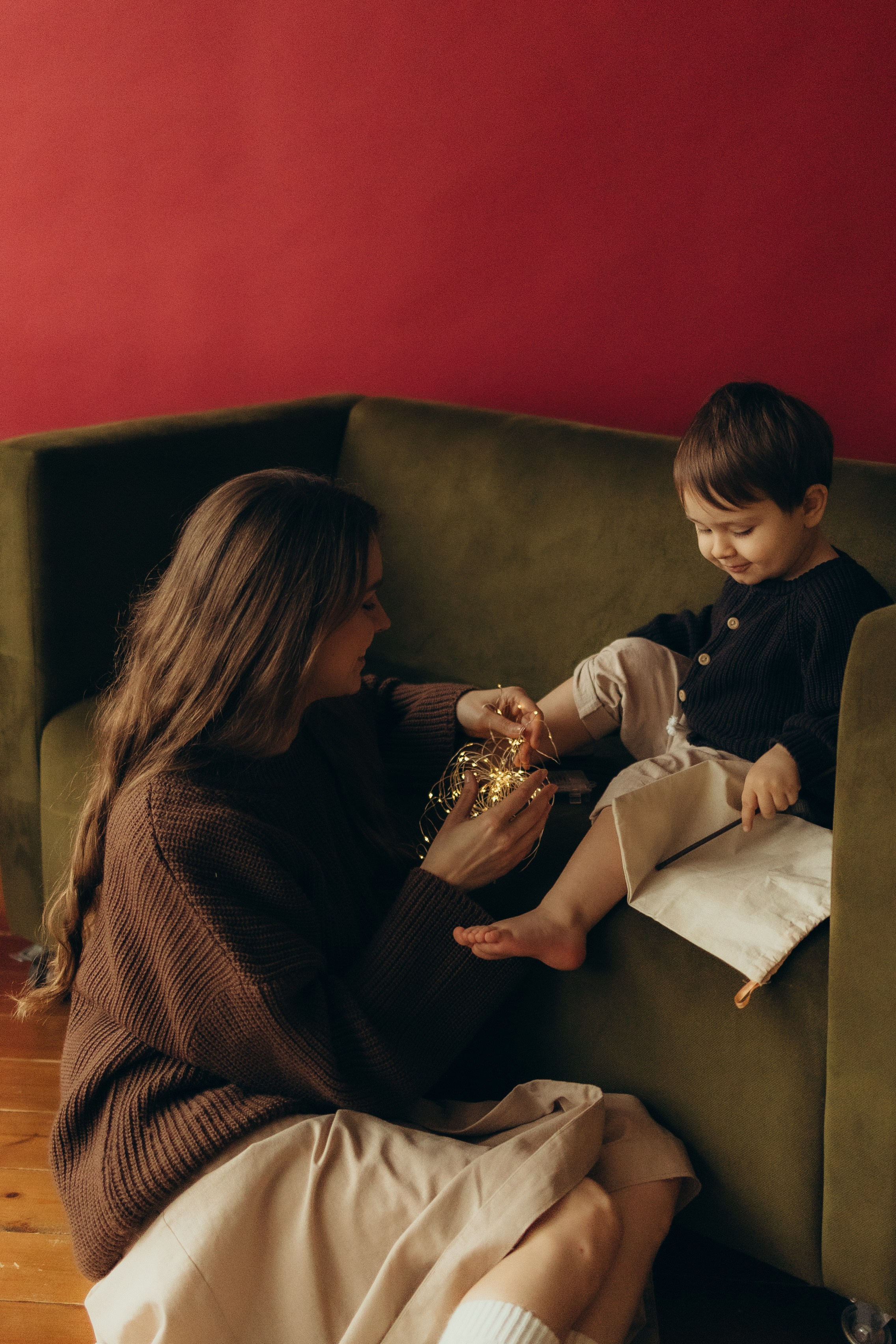 Семейная новогодняя фотосессия. Семейный фотограф в Москве Бунина Маргарита