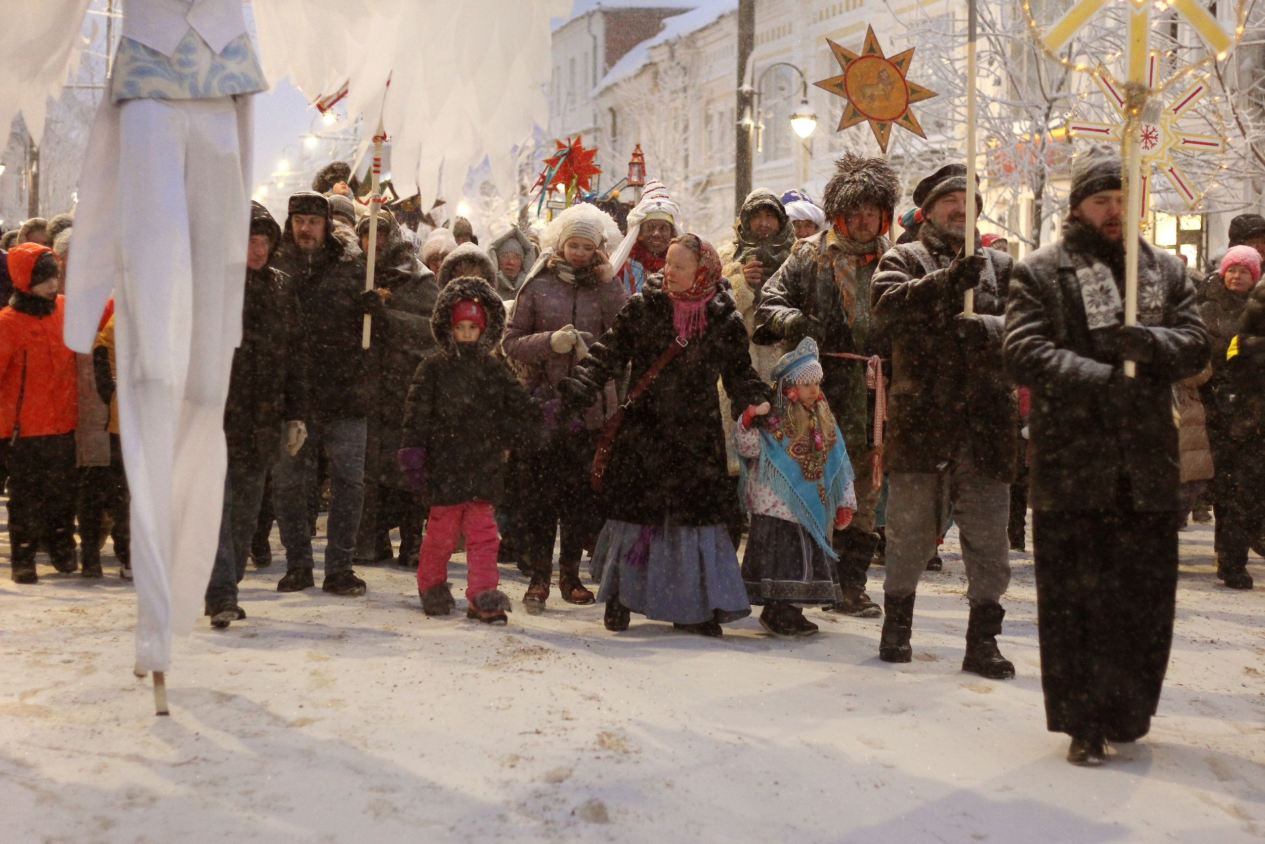 Рождественское шествие в Рыбинске. Фотограф в Москве Юлия Карпова
