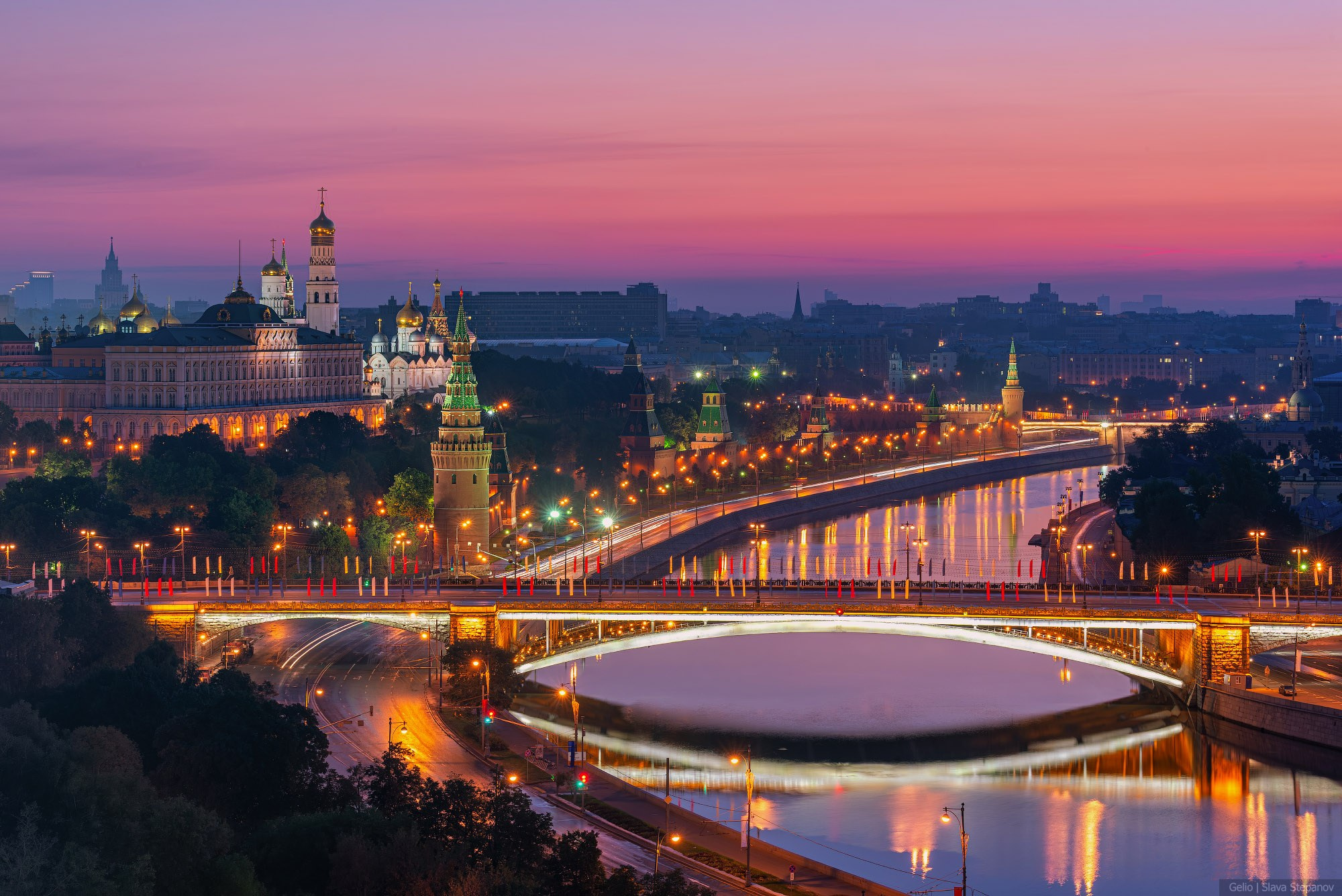 Москва с высоты. Фотограф Слава Степанов, Gelio