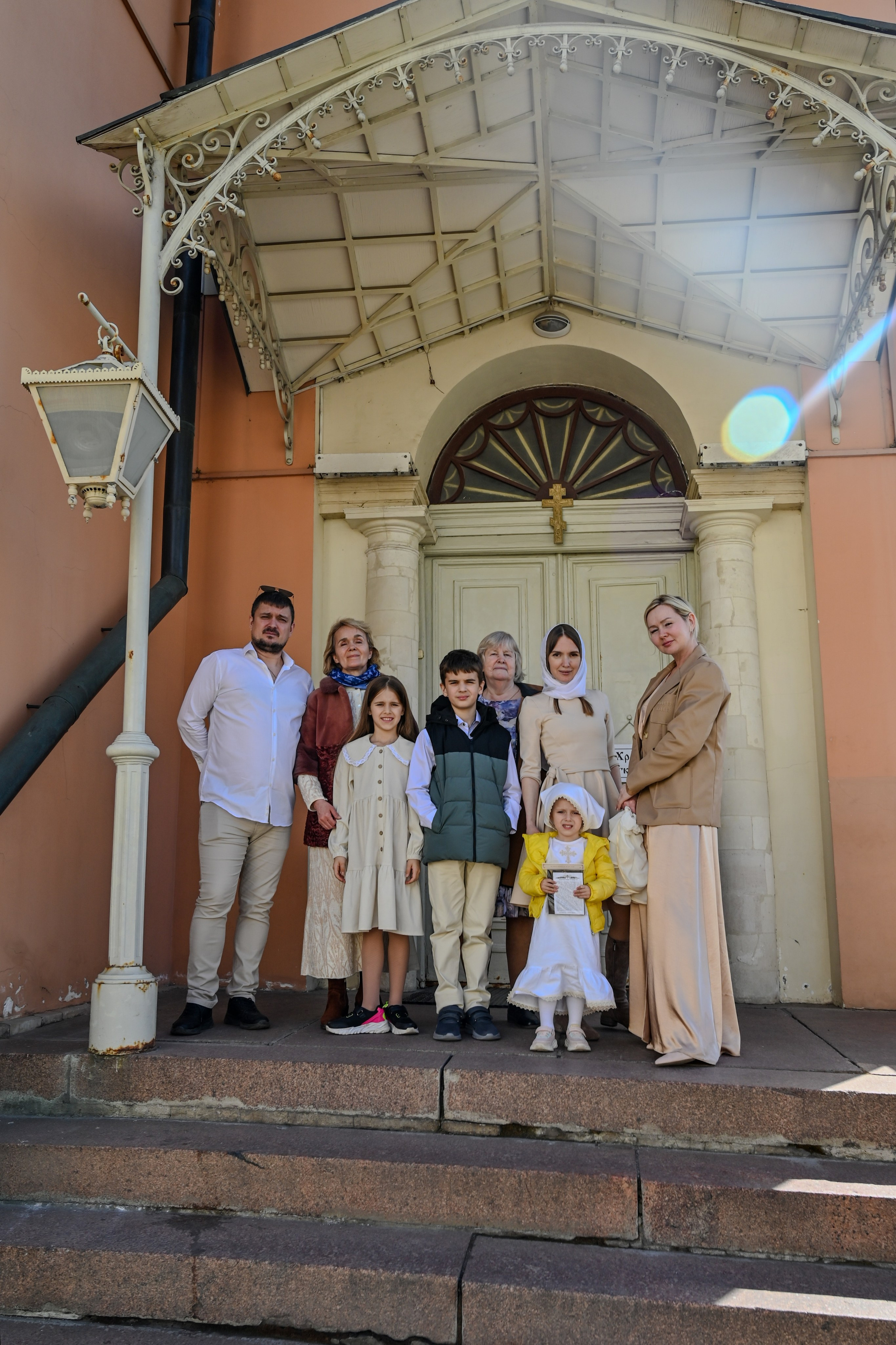 Крещение мама Анна. Семейный и детский фотограф Москва