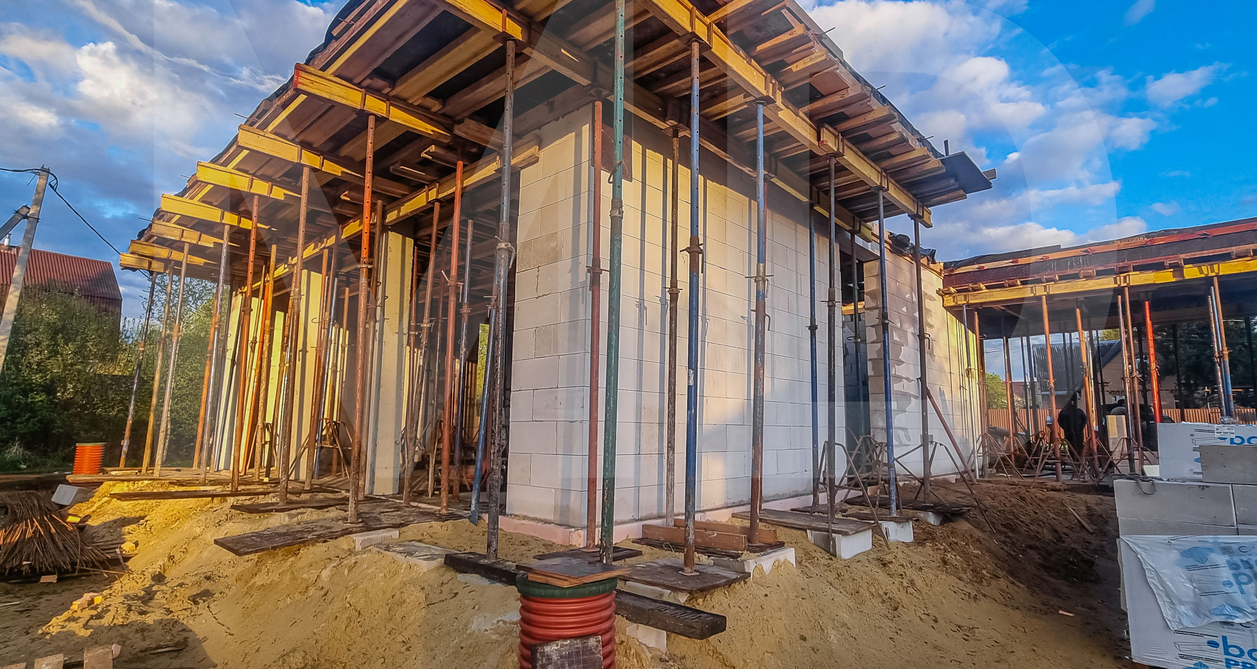 Объект МД-007 Бронницы, д. Марково. Строительная компания «Милый дом» МД. Москва и Московская область