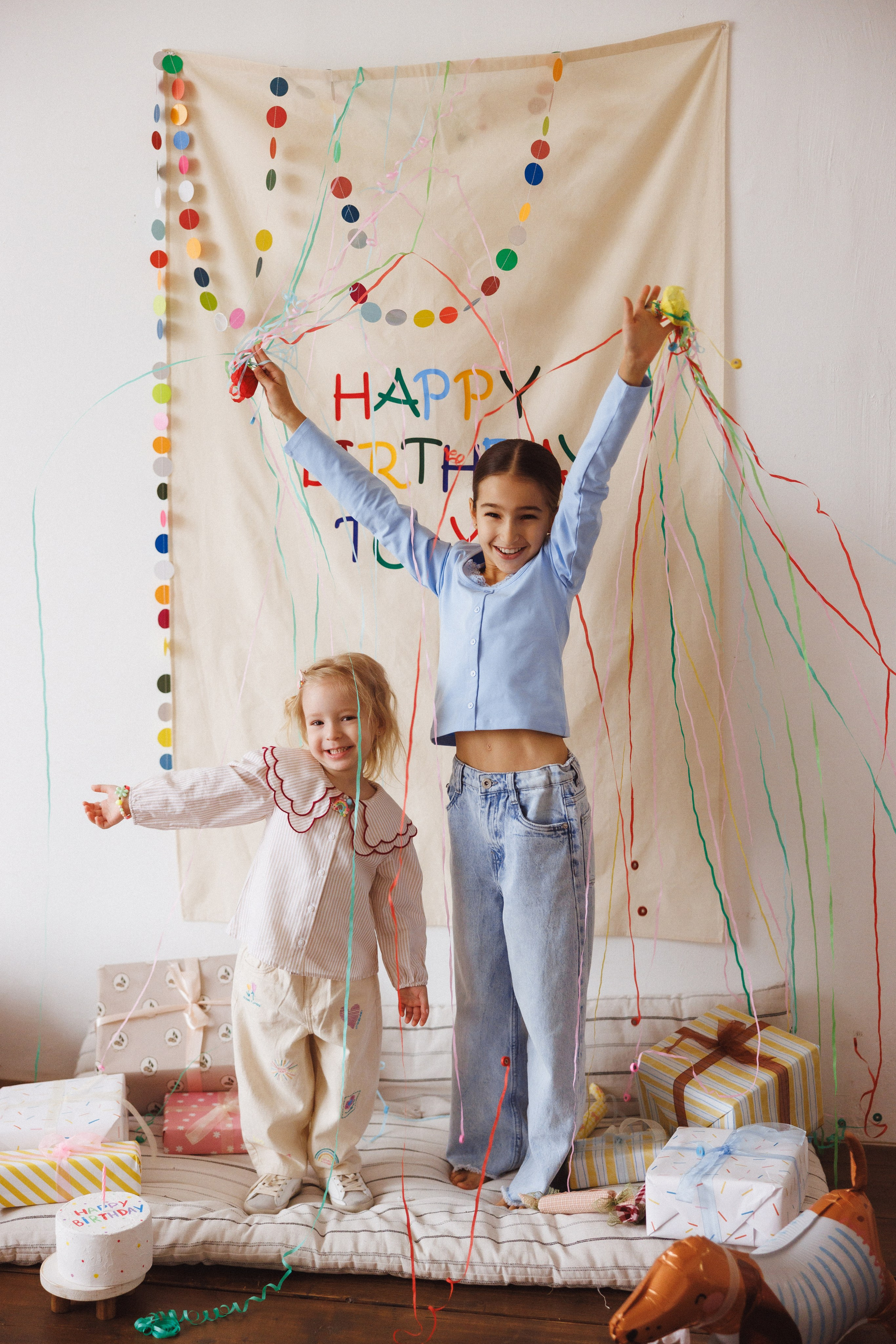 Яркая, весёлая фотосессия к Дню рождения. Фотостудия «Mestone», город Краснодар. Семейный и детский фотограф в Краснодаре Анна Трашкова