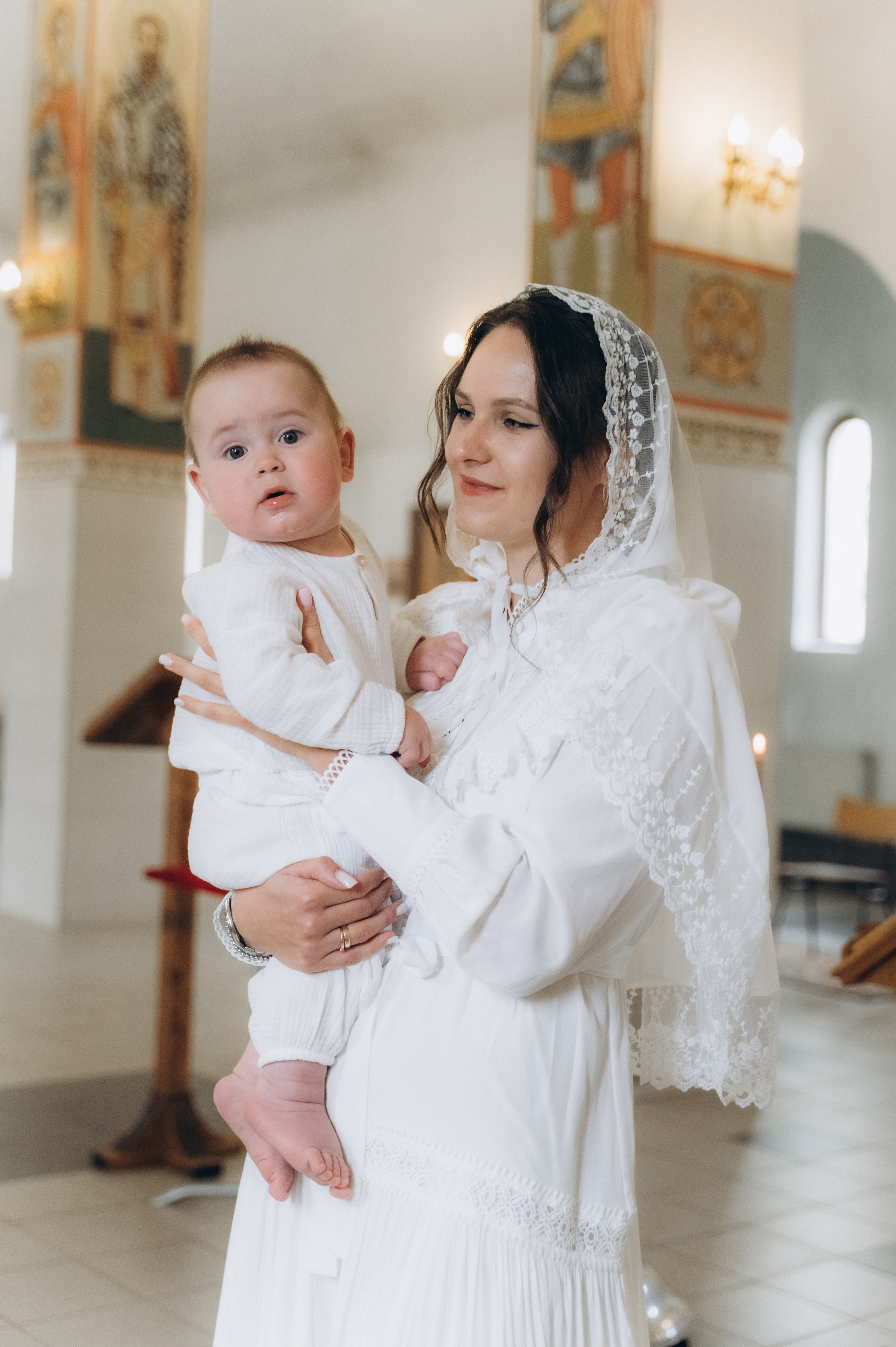 Крещение Демьяна (Церковь в честь святой блаженной Ксении Петербургской). Семейный фотограф в Минске Дарья Дреко