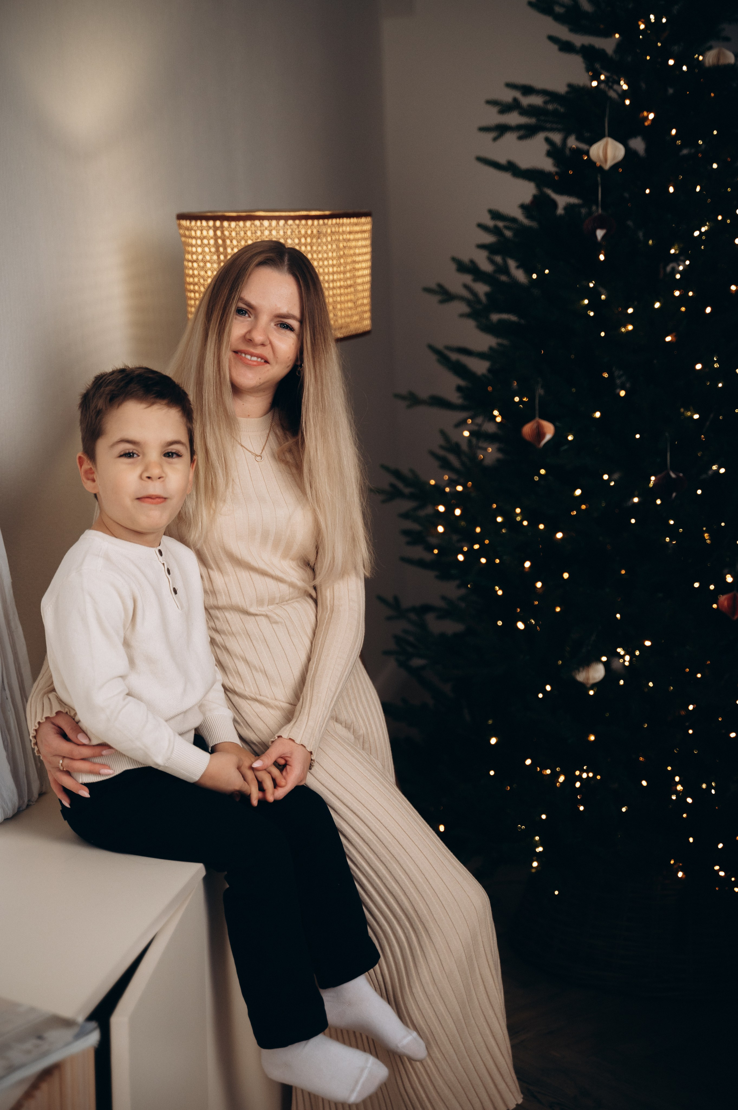 Новогодняя Наташа и Ваня. Семейный фотограф в Минске Дарья Дреко