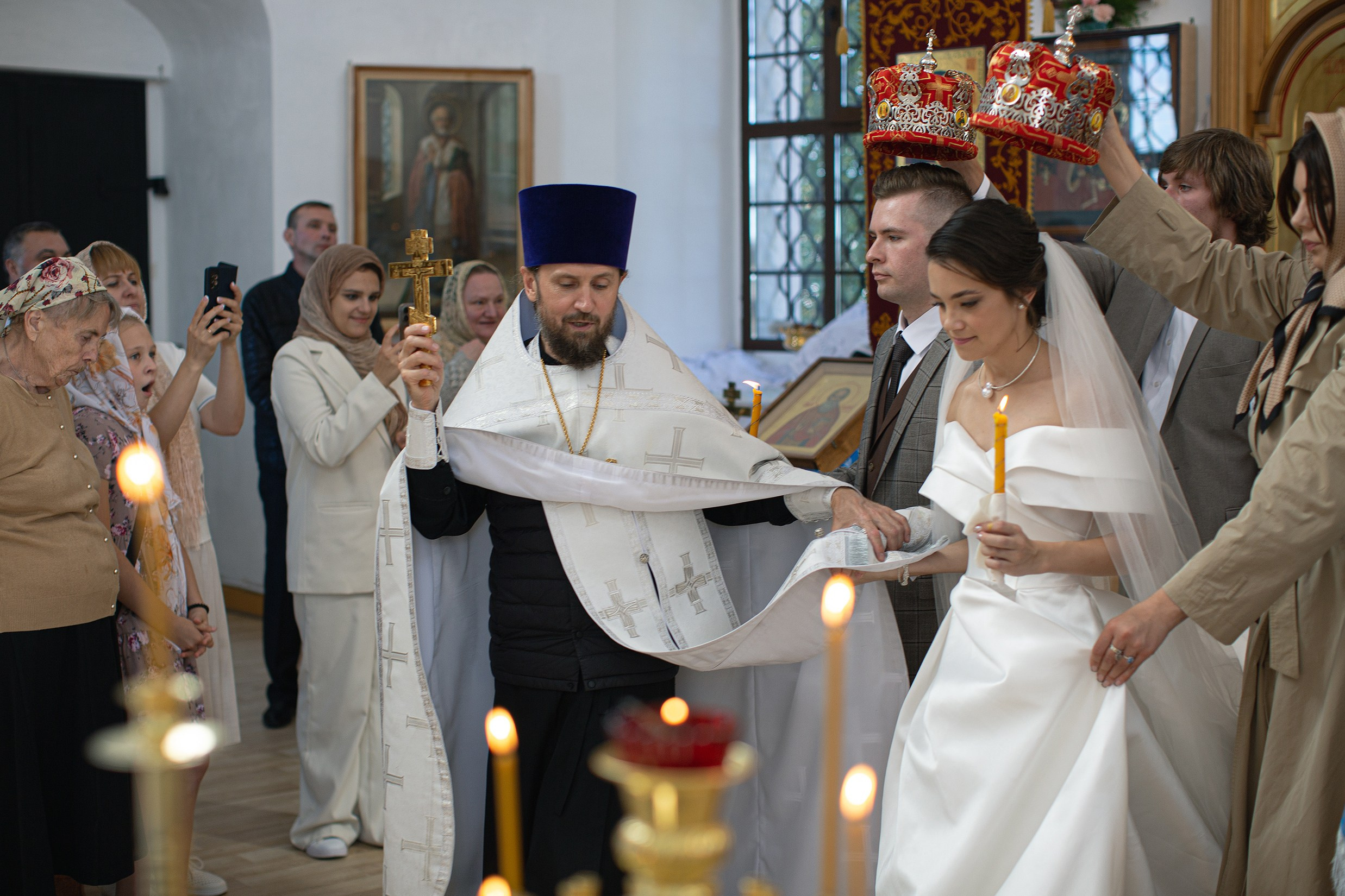 Свадьба с гостями. Свадебный и портретный фотограф Москва