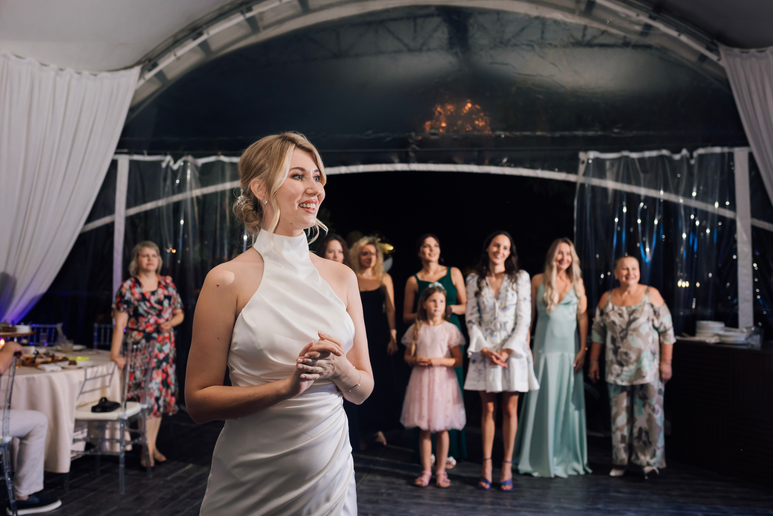 Ольга и Сергей. Свадьба в шатре. Свадебный и семейный фотограф в Москве Евгения Лисина