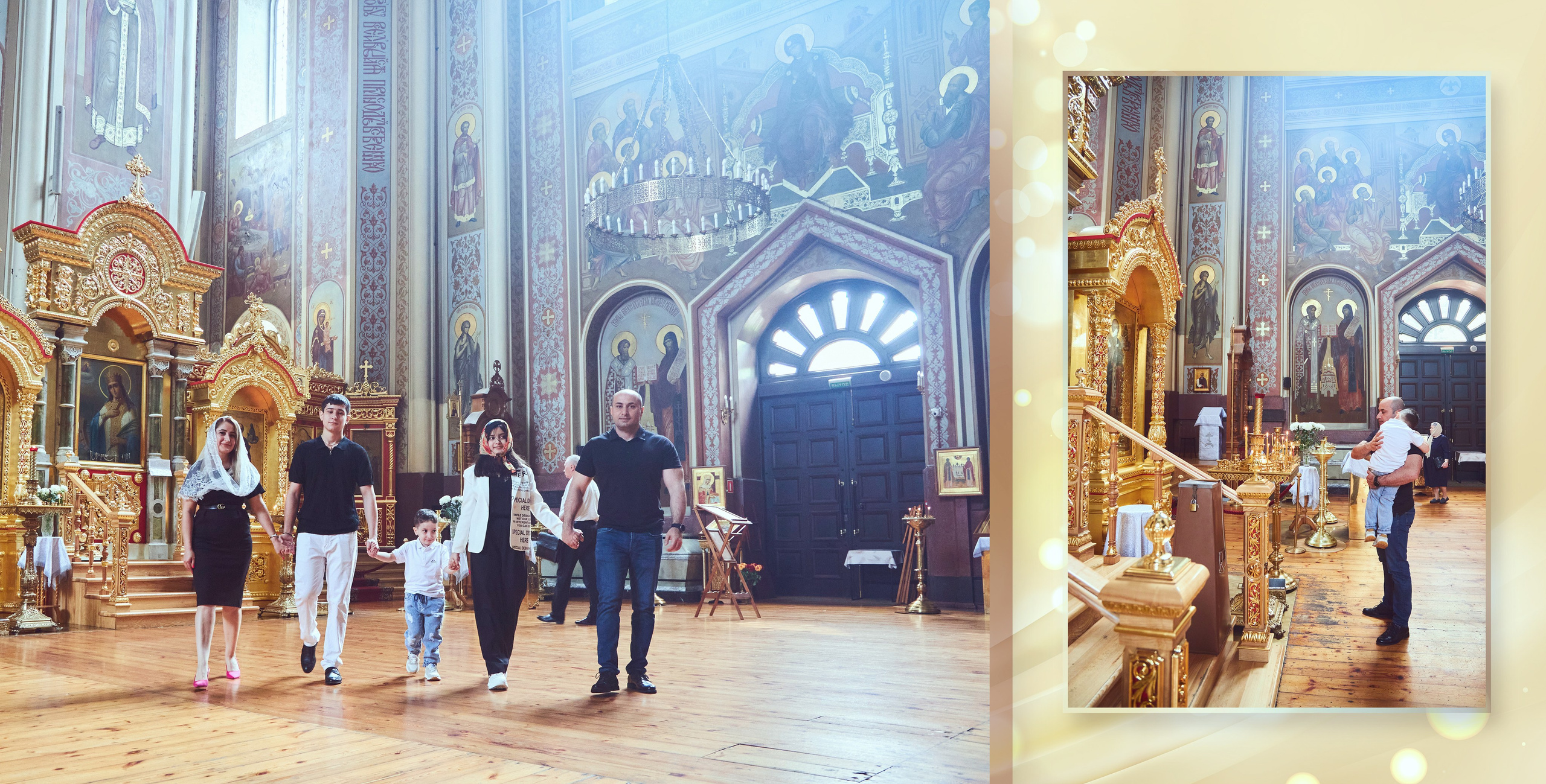 Крестины малыша. Фотограф Кирсанова Наталия. Фотохудожник Наталия Кирсанова