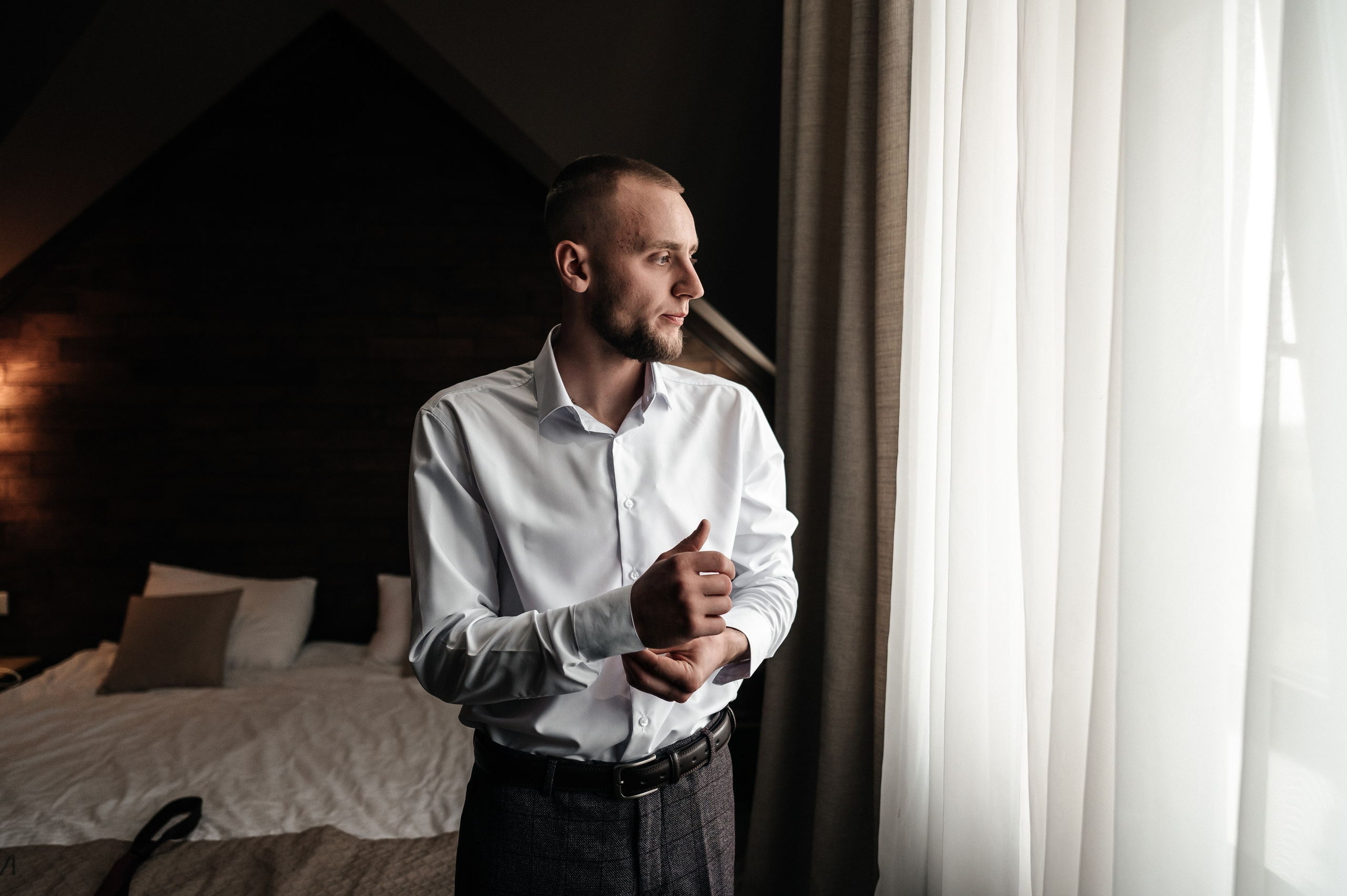 Максим и Наталья. Сборы, прогулка. Фотограф Екатерина Бочарникова