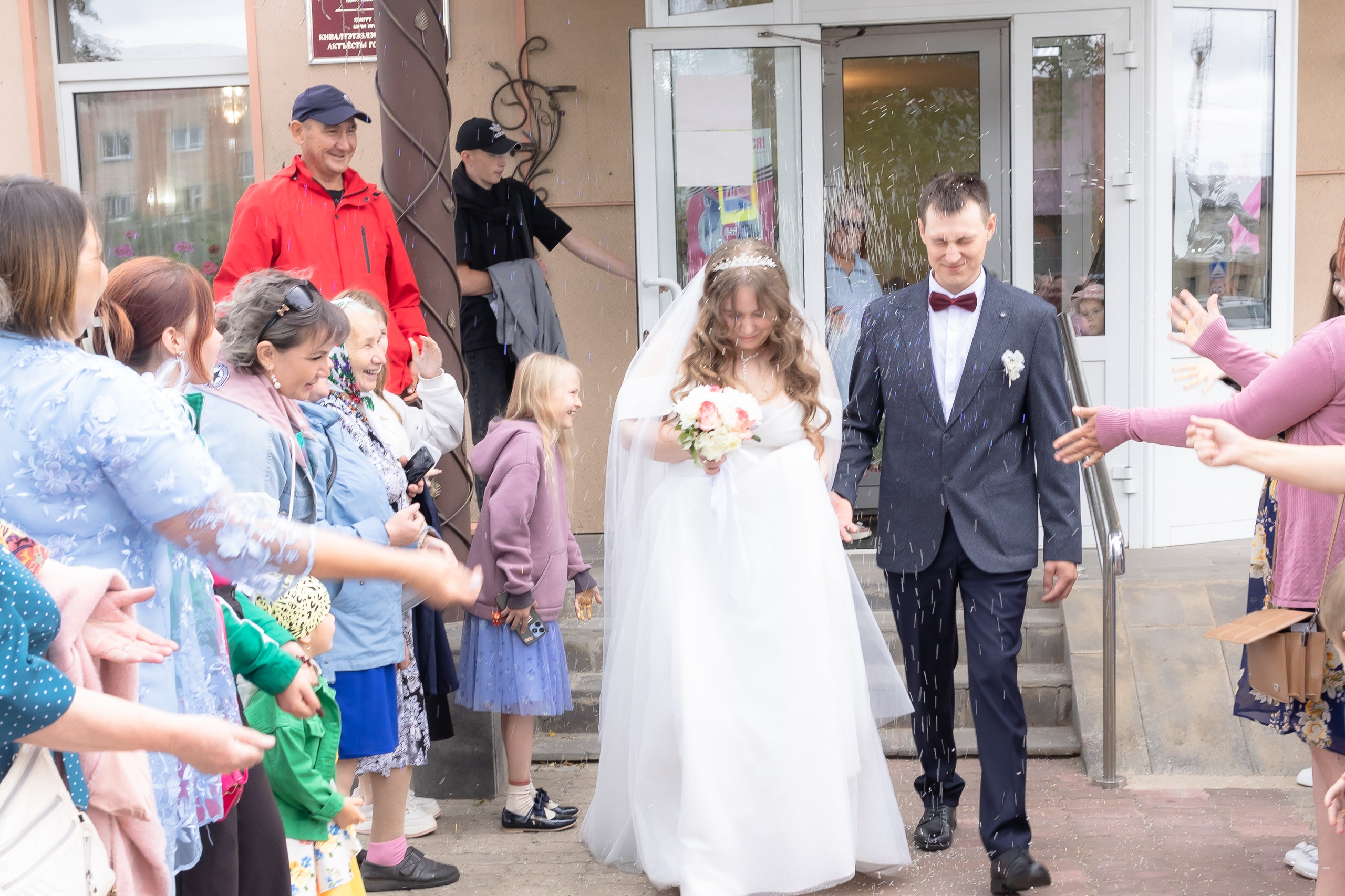 Свадебная съемка регистрации в ЗАГСе г. Можга