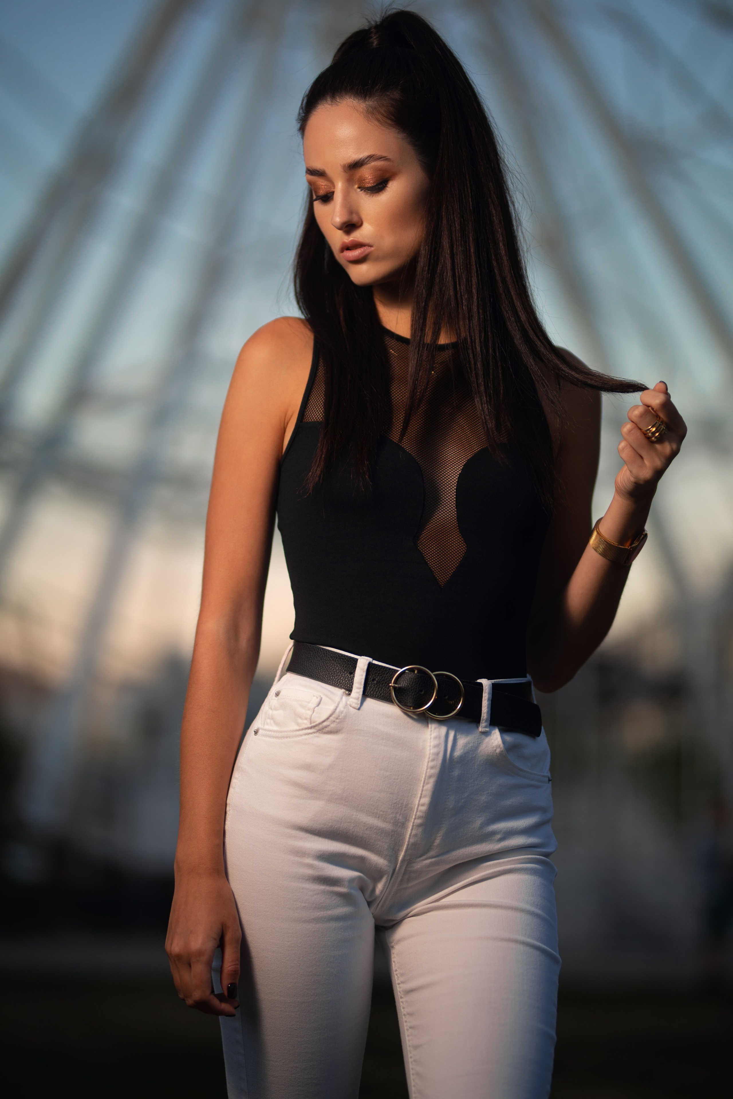 Вечерняя съемка с Екатериной в парке Арена в Воронеже для «себя»