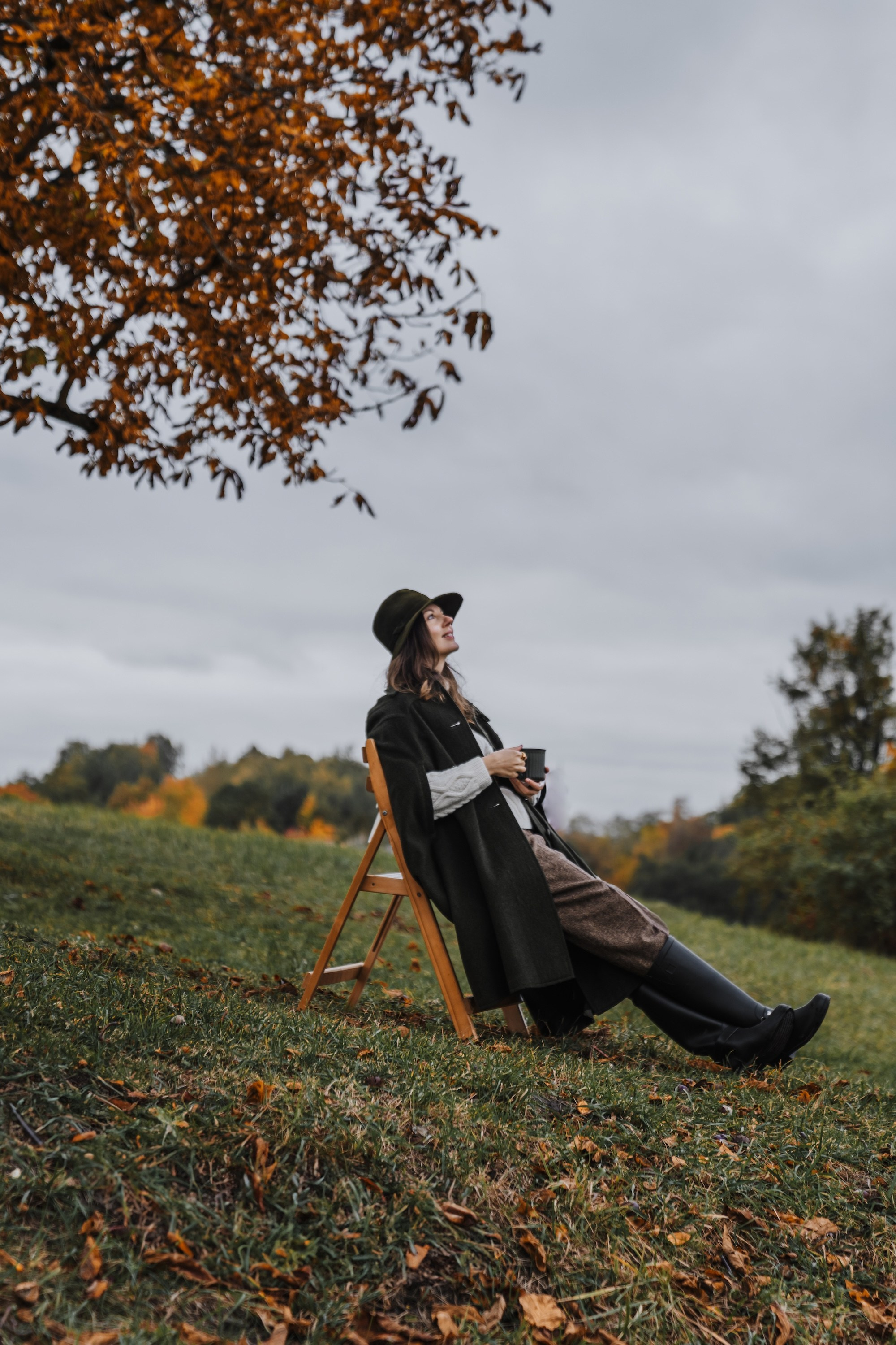 Юля. Осень, в британском стиле, Минск. Olga Modjaro