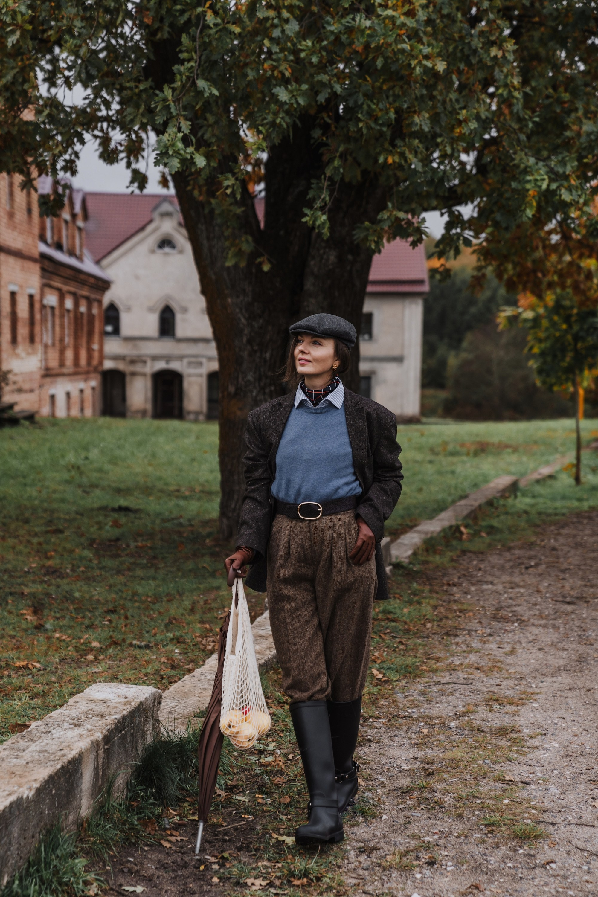 Юля. Осень, в британском стиле, Минск. Olga Modjaro