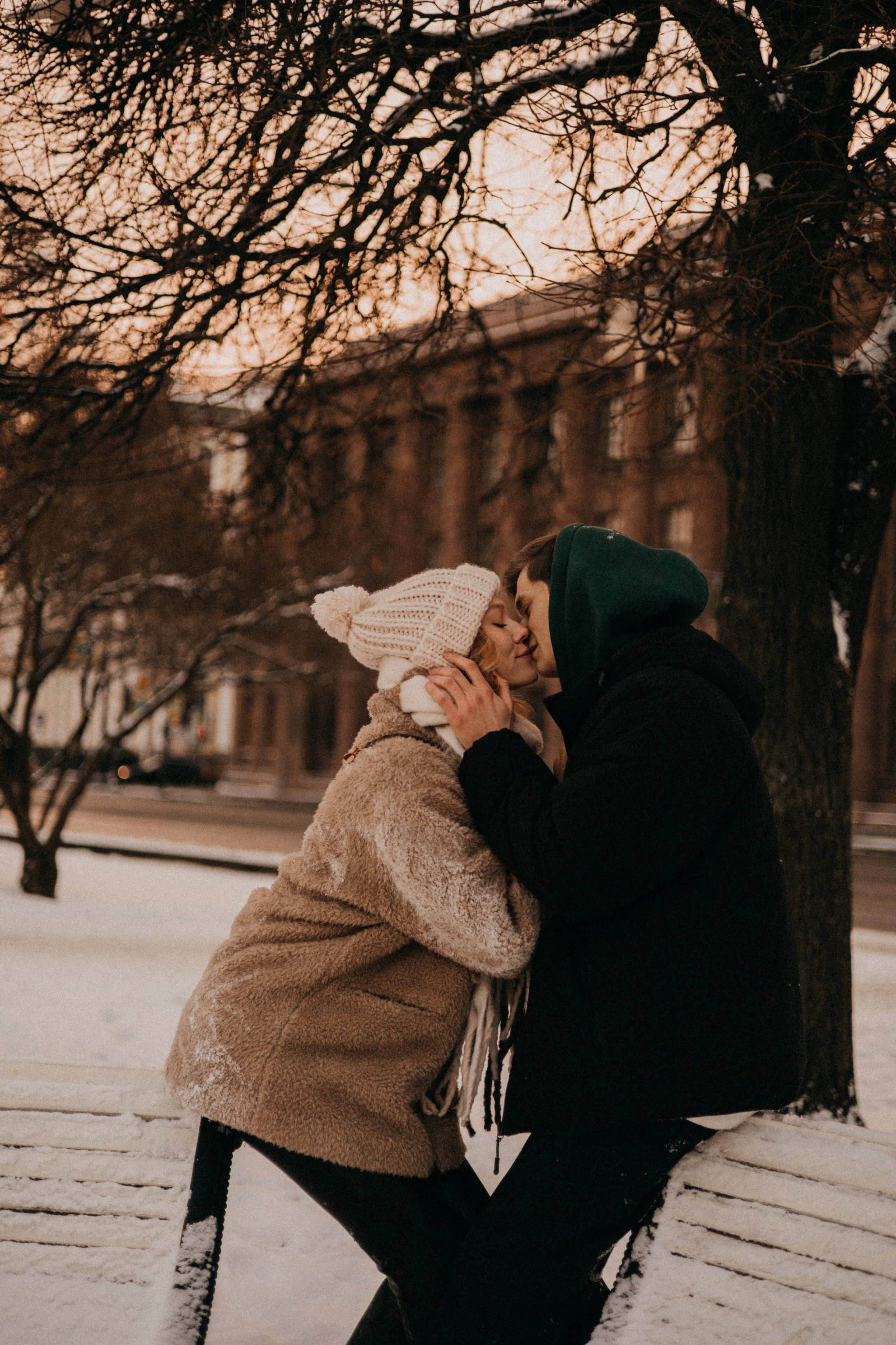 Зима. Любовь. Питер. Фотограф Настя Леонова