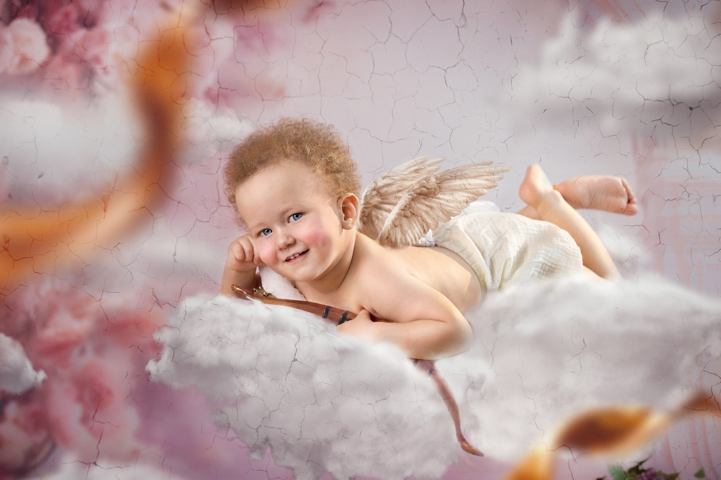 «Нежный ангел». Сашенька. Детский и ньюборн фотограф в Санкт-Петербурге Марина Айдинян