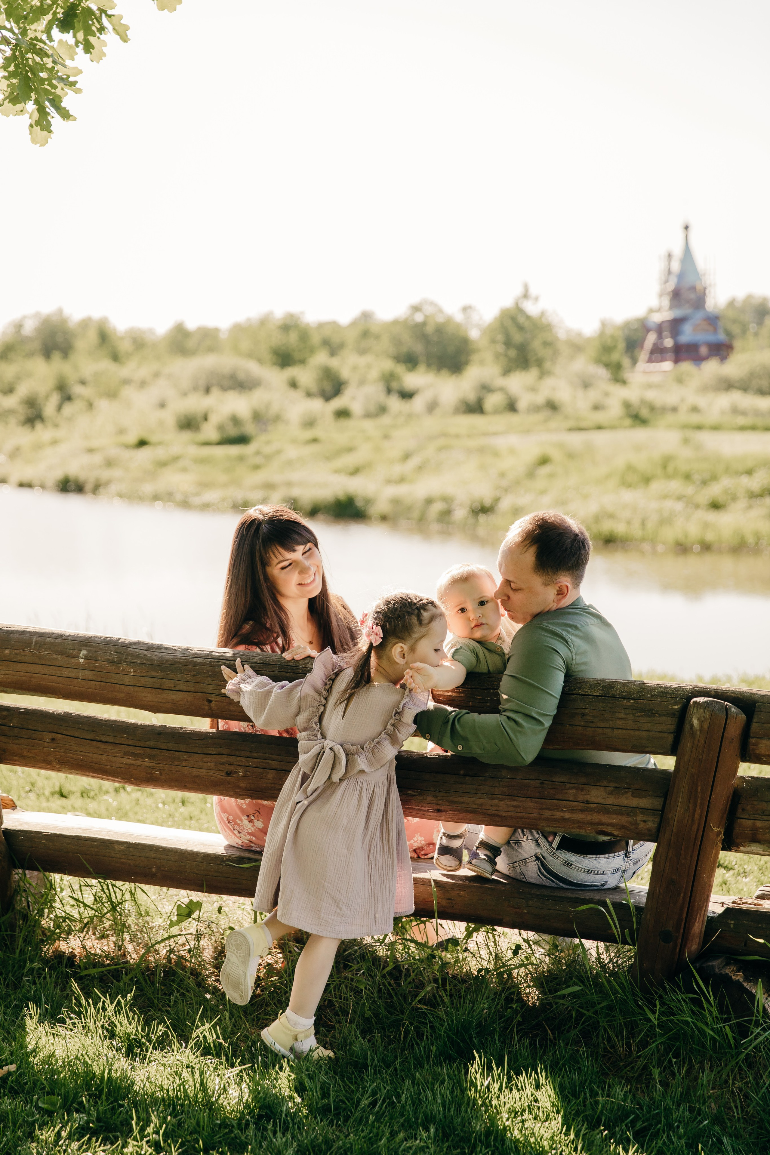Екатерина, Алексей, Соня и Егор. Свадебный и семейный фотограф Александра Кос