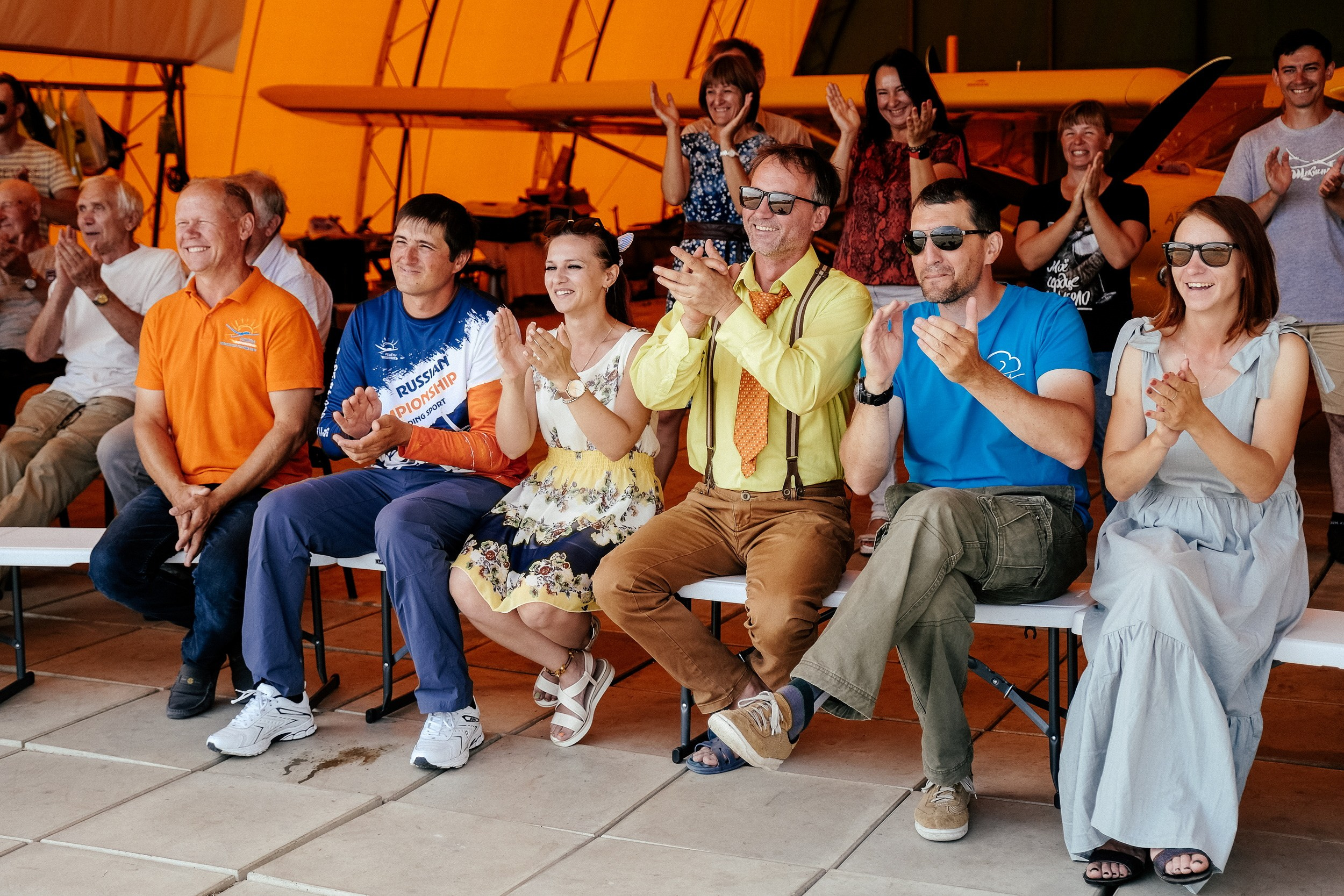 Свадьба на аэродроме