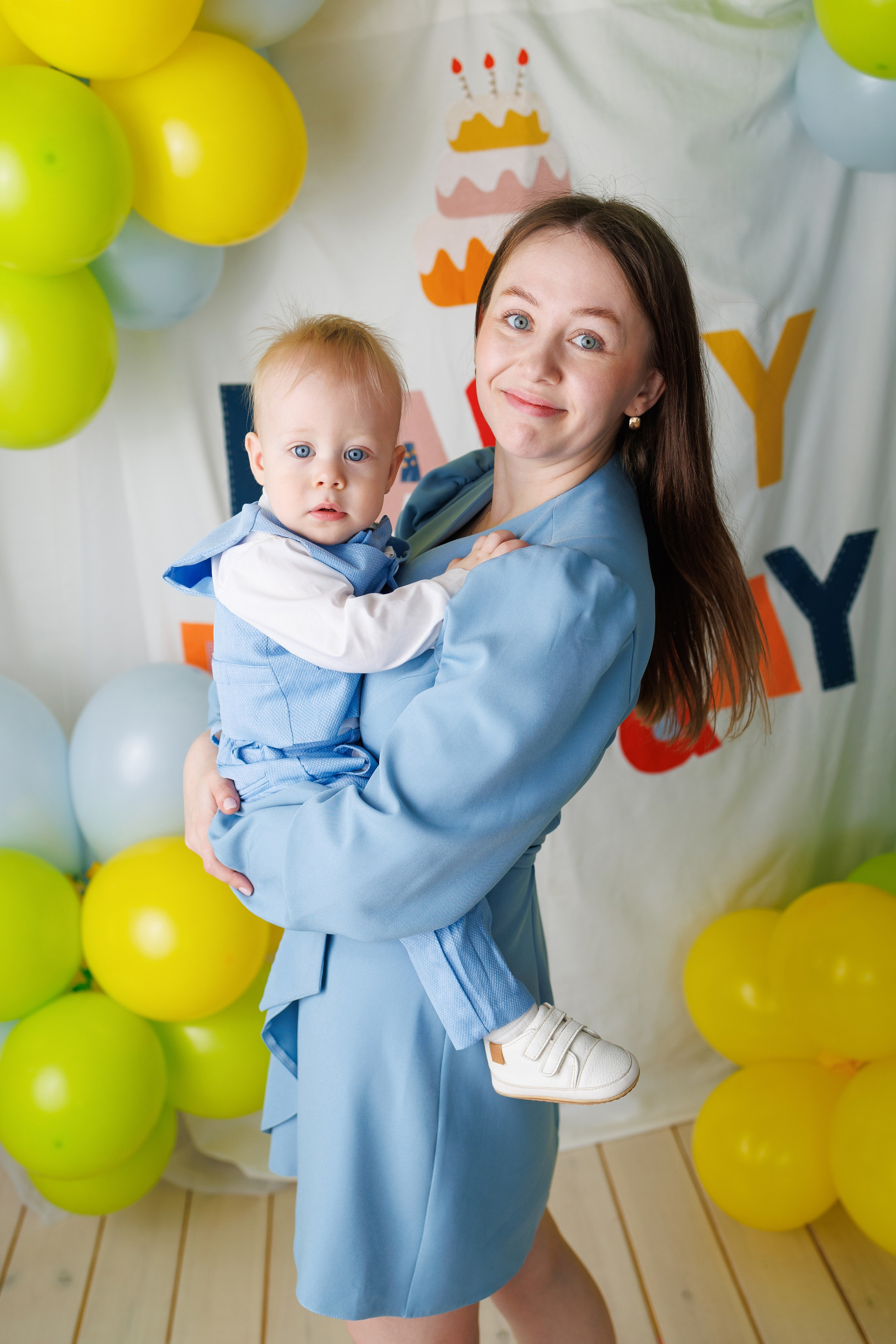 Сашеньке 1 годик. Фотограф новорожденный малышей Новосибирск