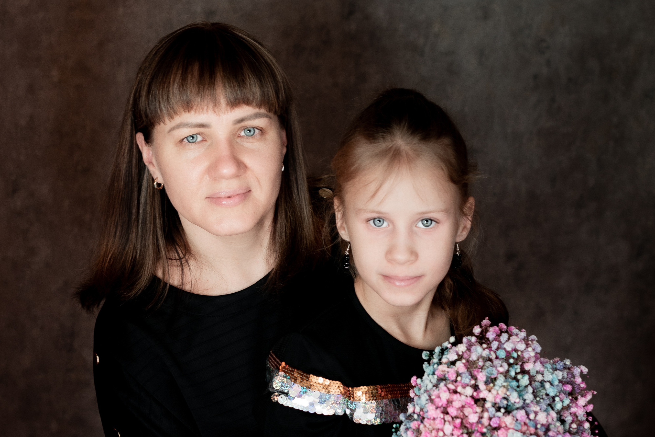 Мама и дочь. Парный портрет. Портретный фотограф в Калининграде