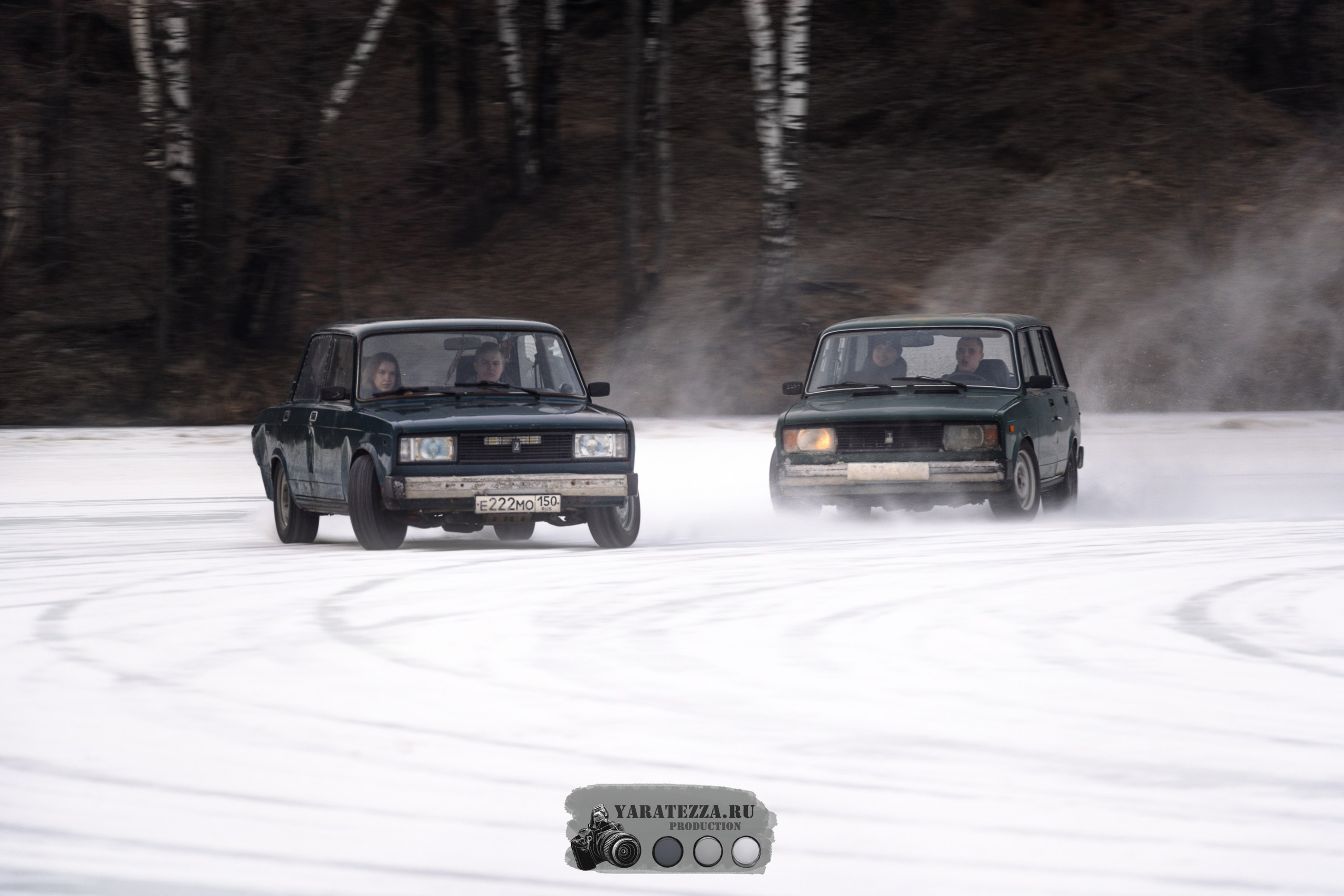 Тренировочный день на ледовой трассе. Yaratezza production