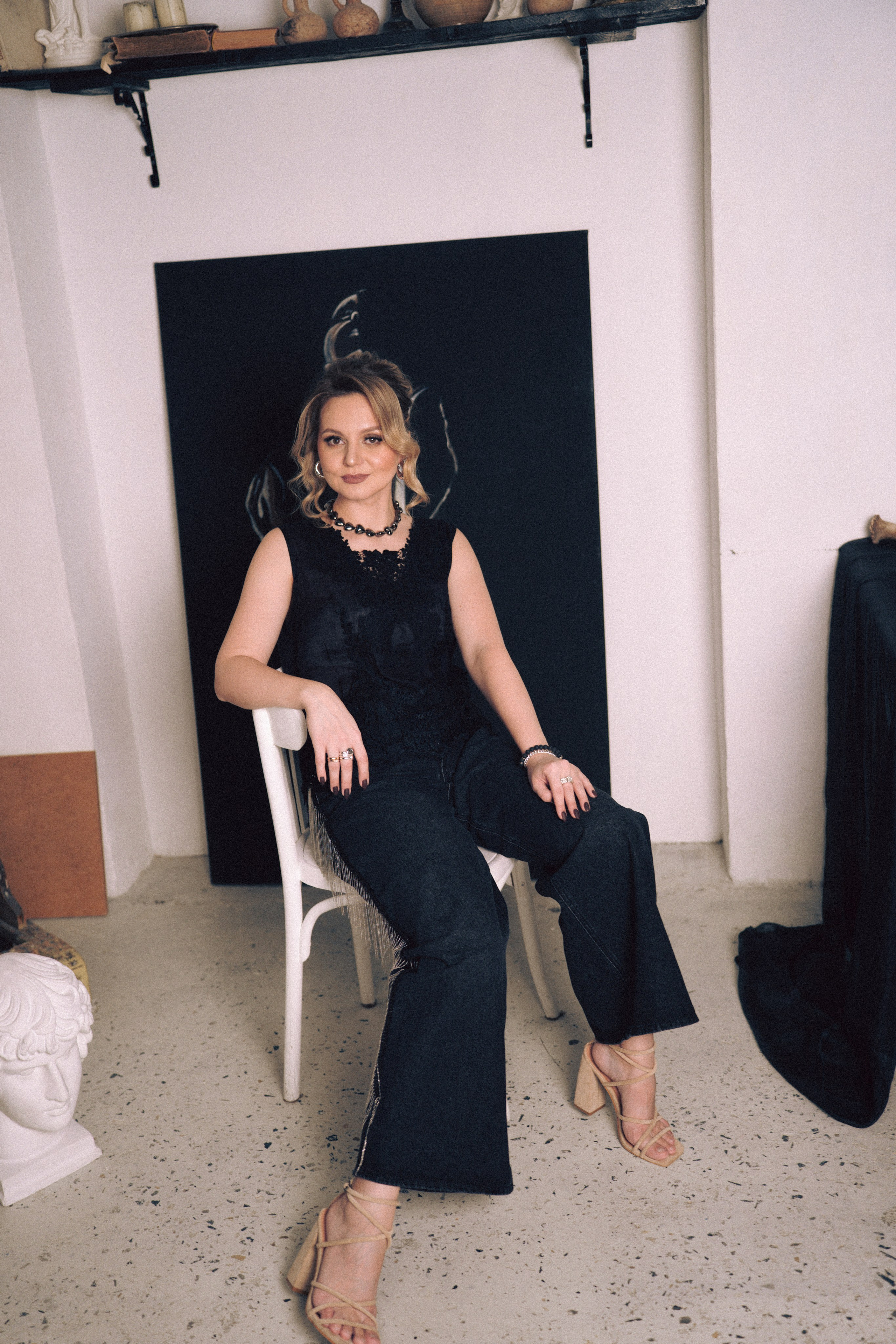 НОВОГОДНЯЯ ФОТОСЕСИИЯ В СТУДИИ ДЛЯ ДЕВУШКИ И ПРОГУЛКА ПО ЧЕРНЫШЕВСКОЙ. Профессиональный фотограф, Санкт-Петербург — Виктория Богомолова