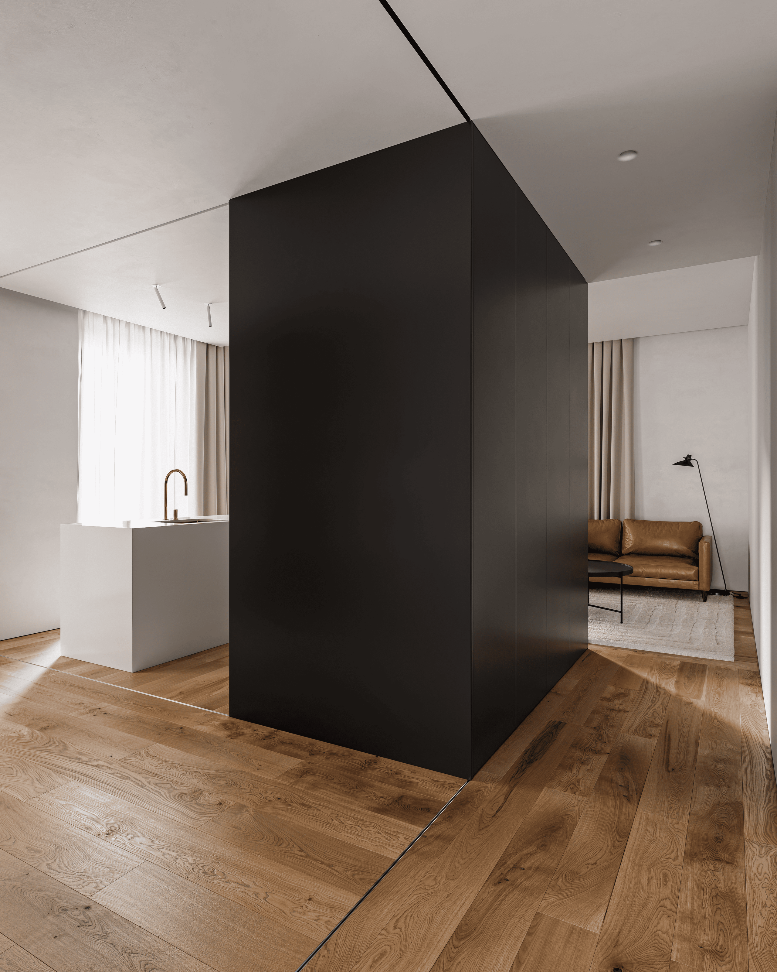 Project 04 · Kitchen Space. Navet3D — визуализация пространства и света