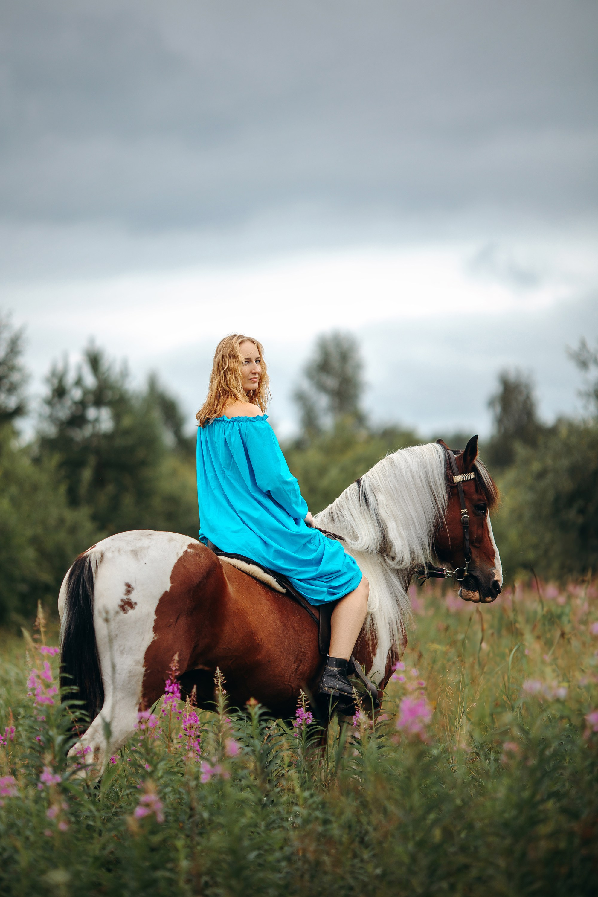 Летняя Надя. Анна Молчанова конный фотограф в Тюмени | фотосессии с лошадьми Тюмень