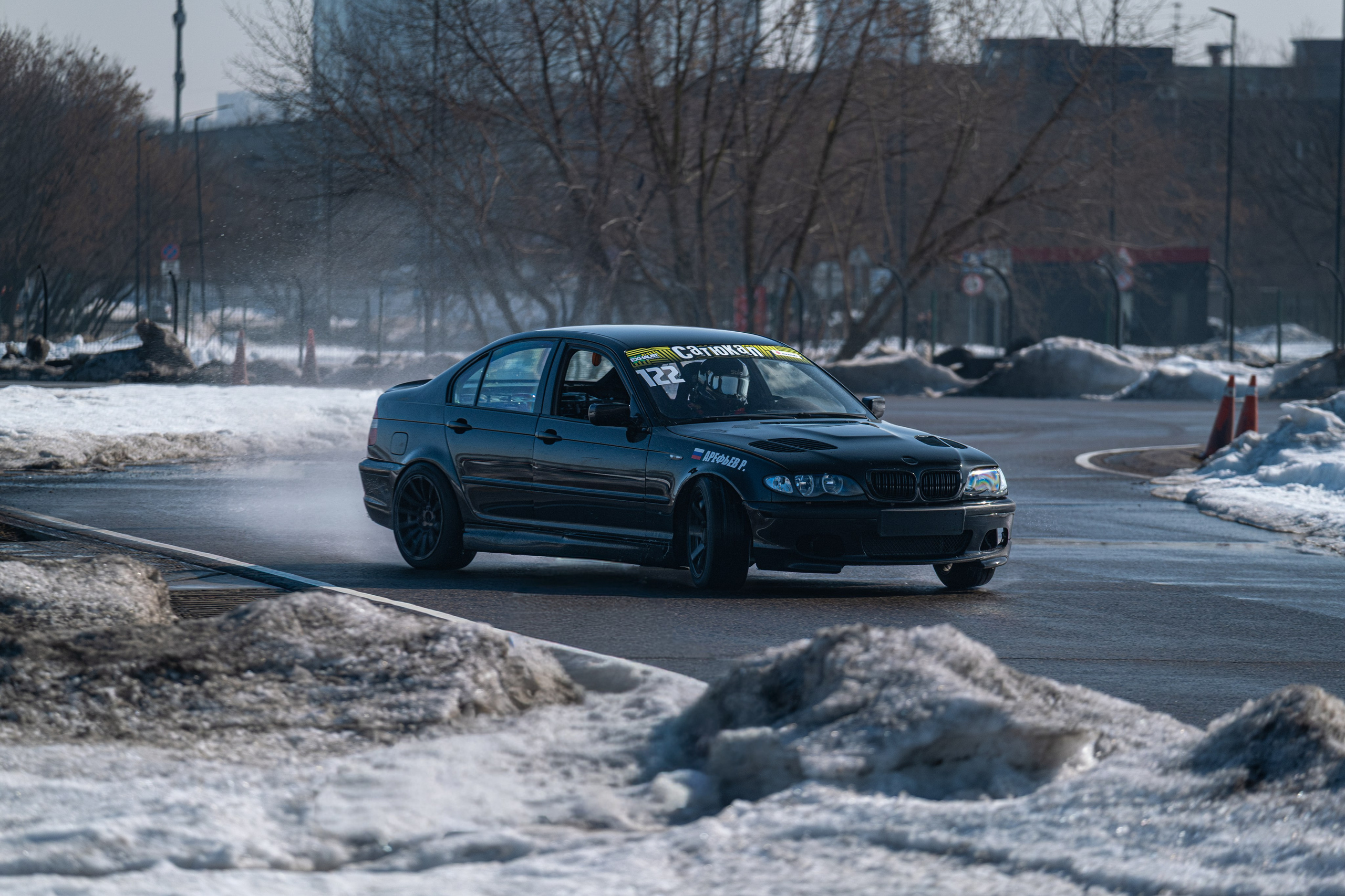 Спортивная автомобильная съемка. Malenkyia