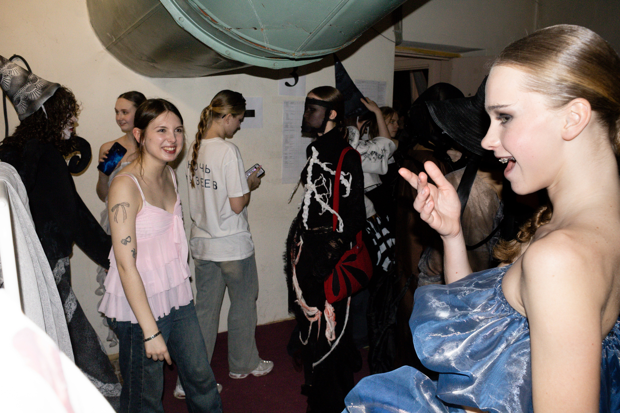 Показ мод «Дыхание весны», закулисье. Samuildyak