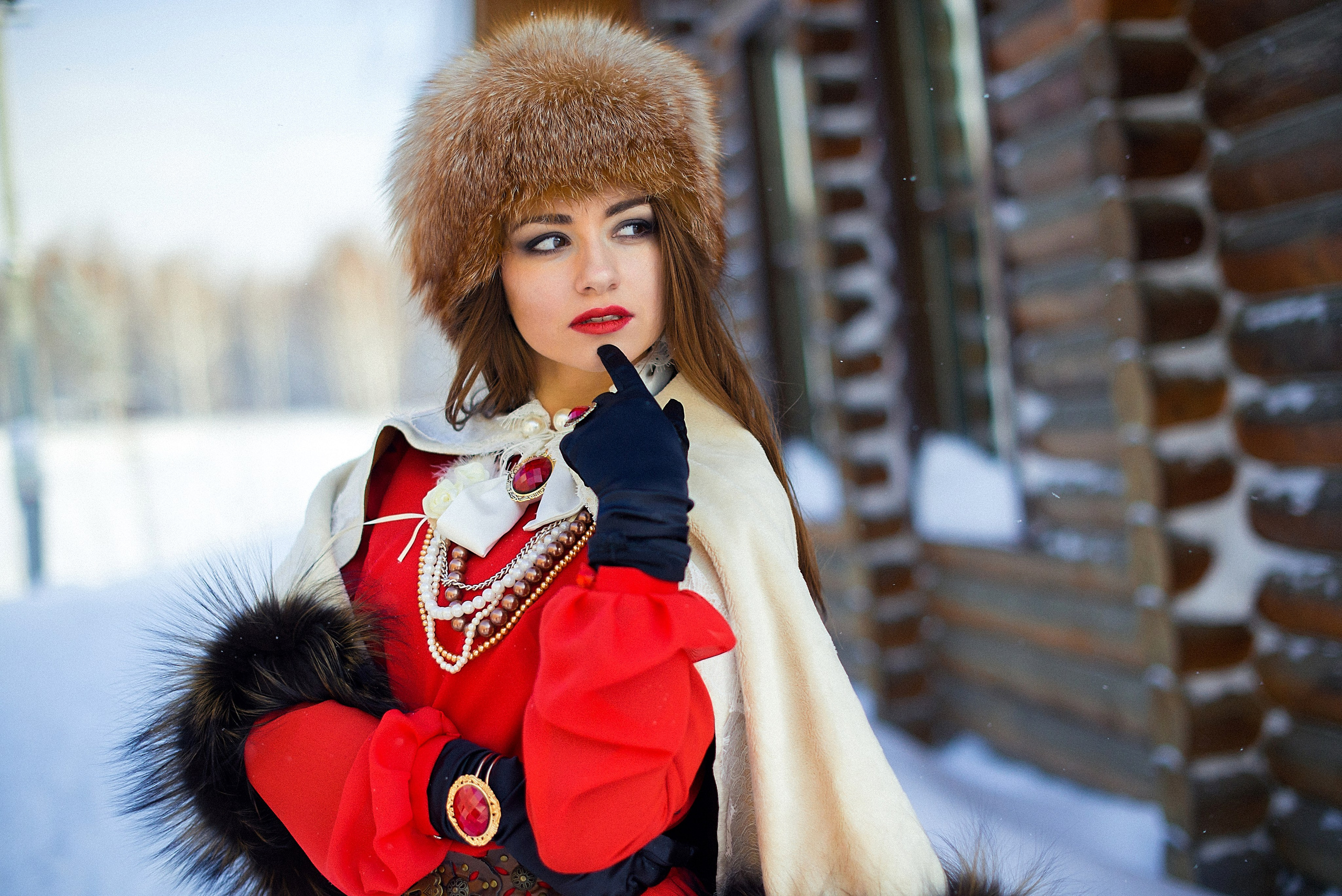 Ира. Сибирская красавица. Фотограф Екатерина Олешко