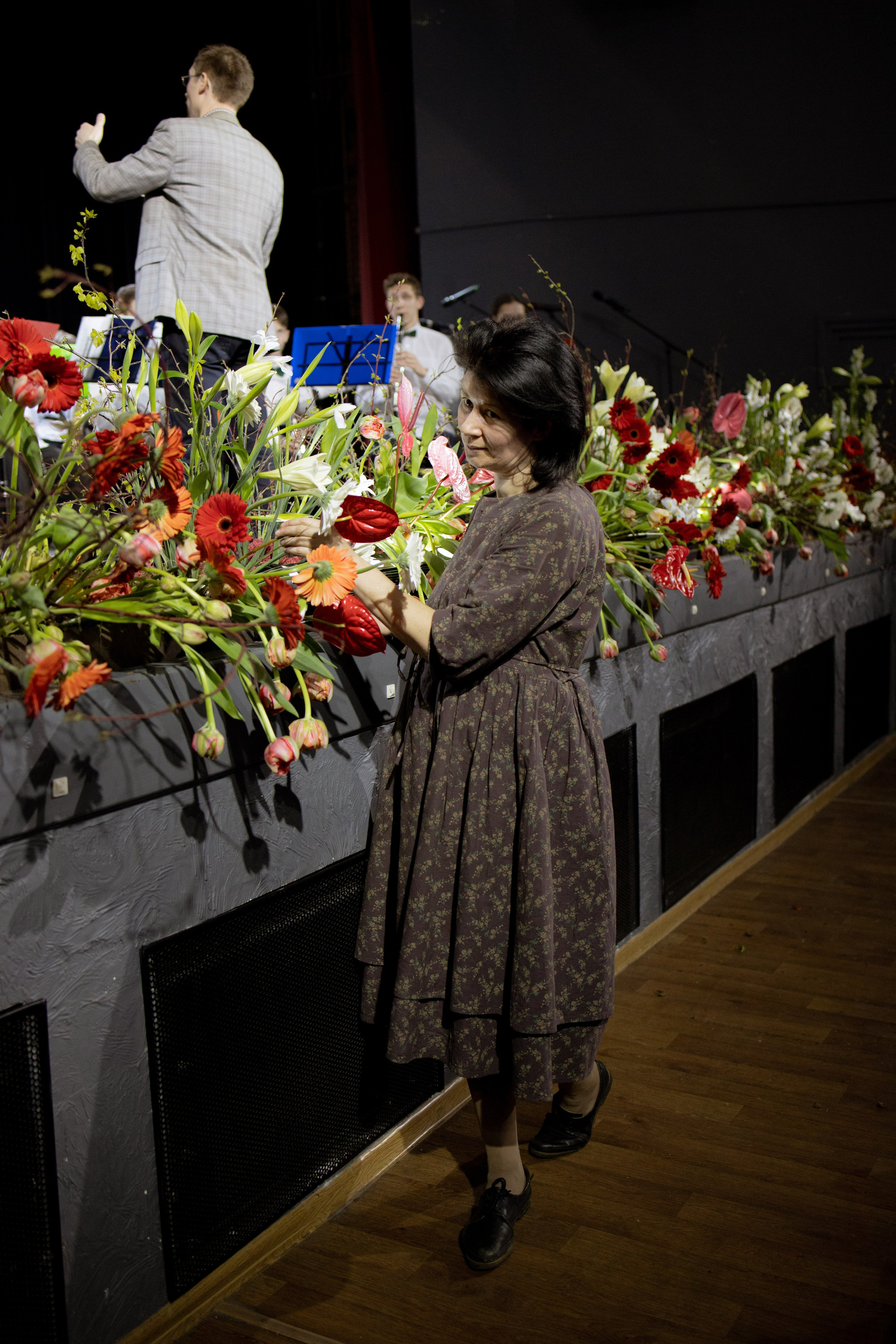 Оформление Отчетного концерта Музыкальной школы Глазунова. Оформление свадеб, декор свадеб Вера Маркова, Москва