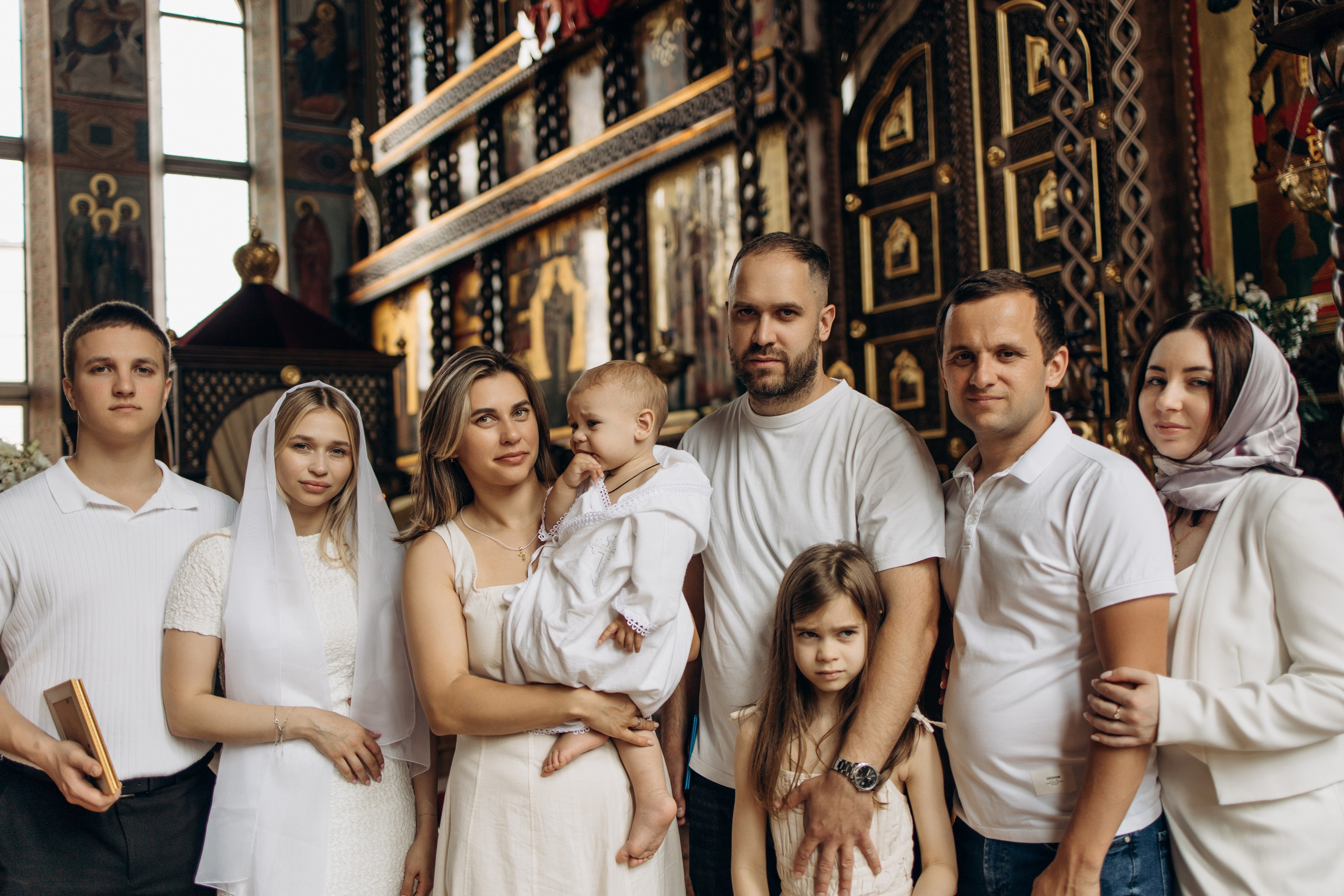 Крещение Радмира. Самый теплый фотограф в Краснодаре Рябоконь Ксения