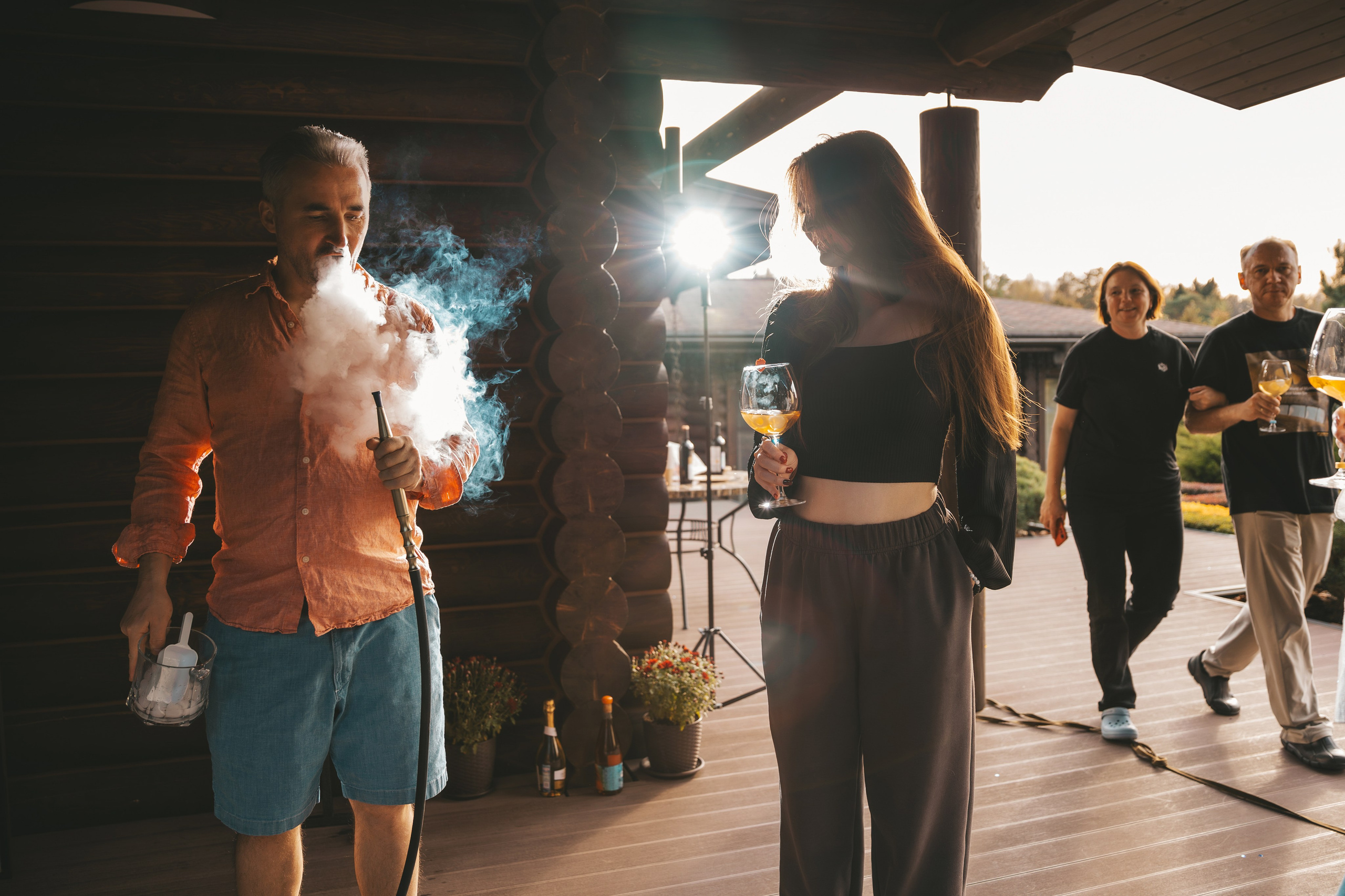 Юбилей на даче. Семейный и женский фотограф в Москве Надежда Воробьева