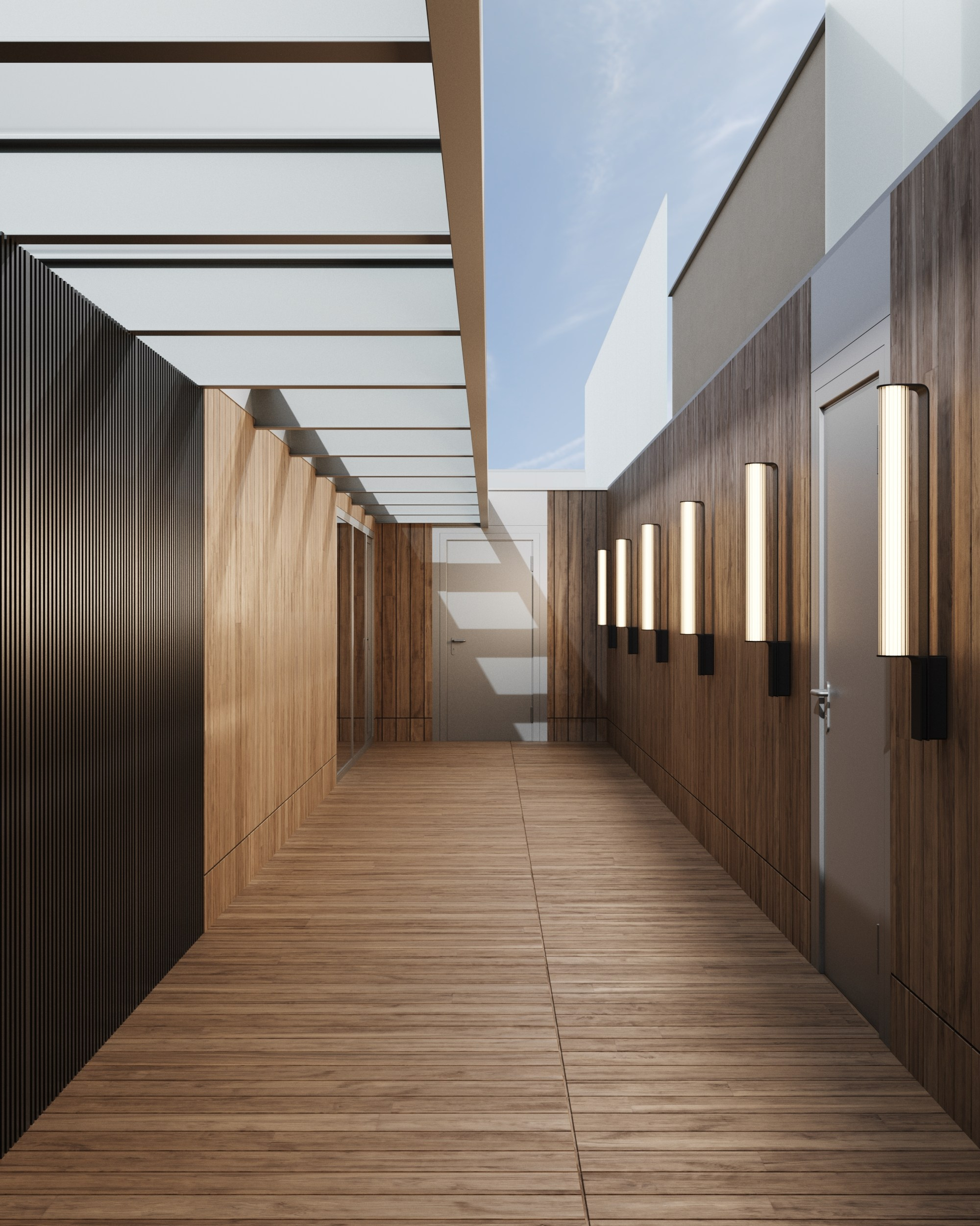 Визуализация крыши пентхауса Москва. Архитектор-дизайнер в Казани