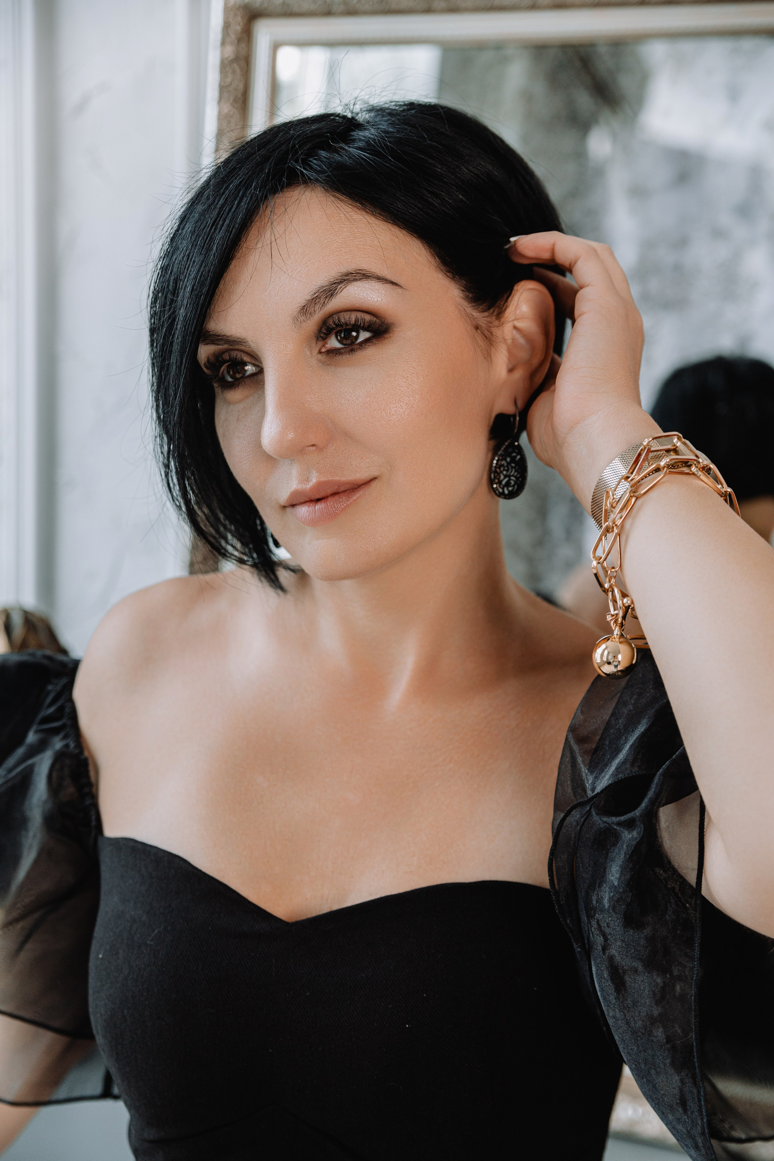 Евгения, Михаил и Дарина и собачка Чарли. Фотограф Воронеж Варвара