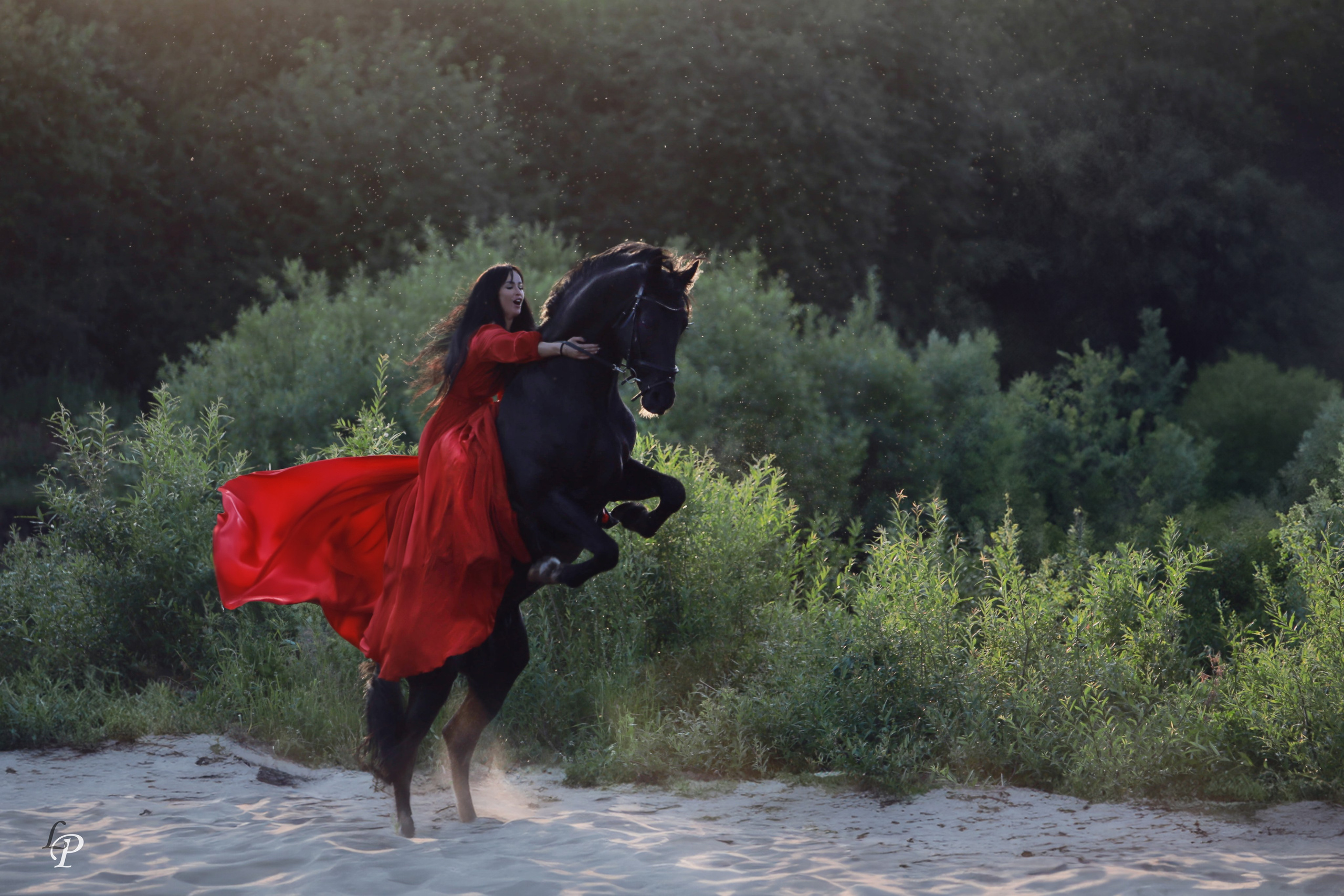 ХОД КОНЕМ — выезд на реку. Конный фотограф в Красноярске — Любовь Похабова