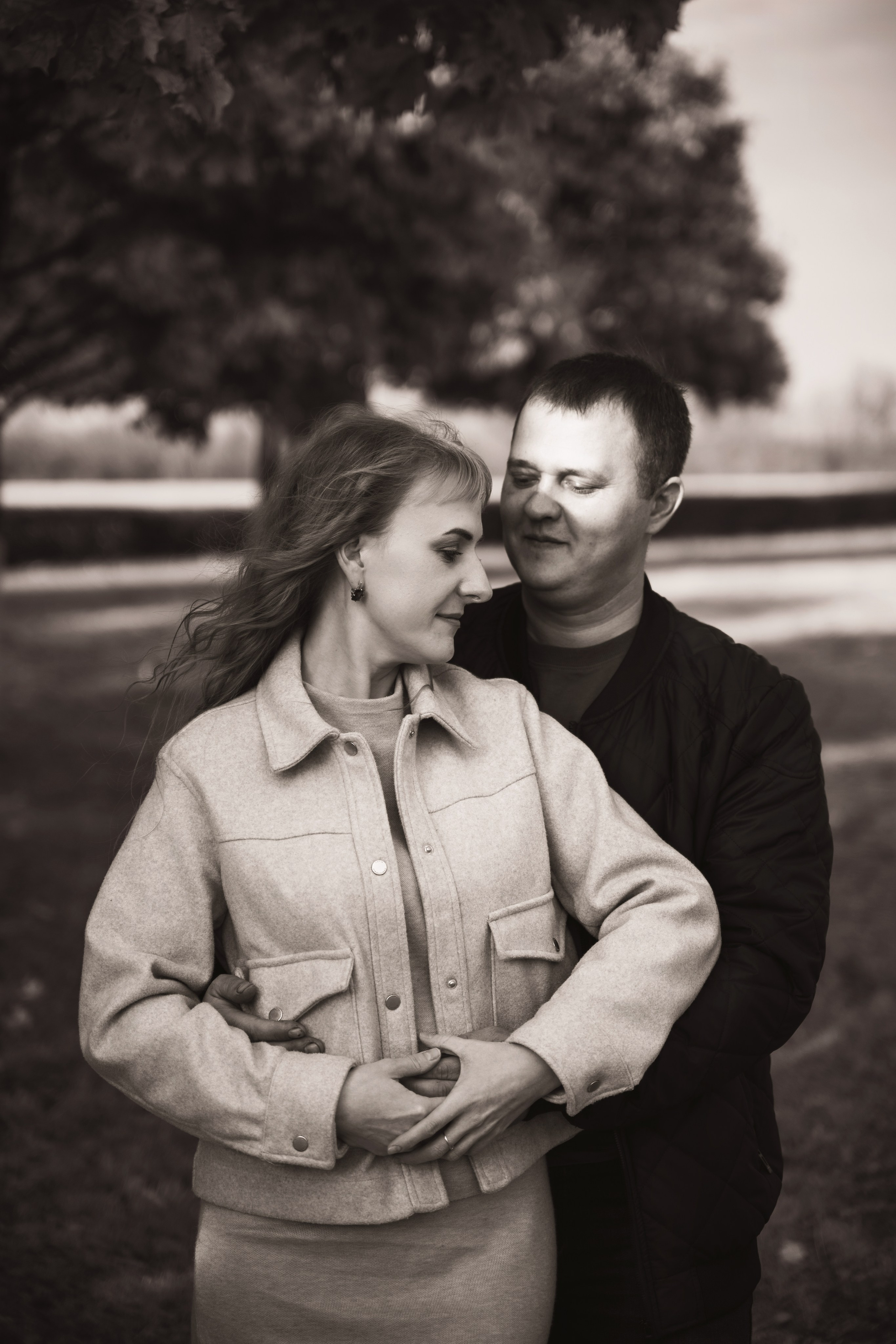 Осенняя фотосессия в стиле Love Story. Семейный фотограф в Белгороде Амелина Алина