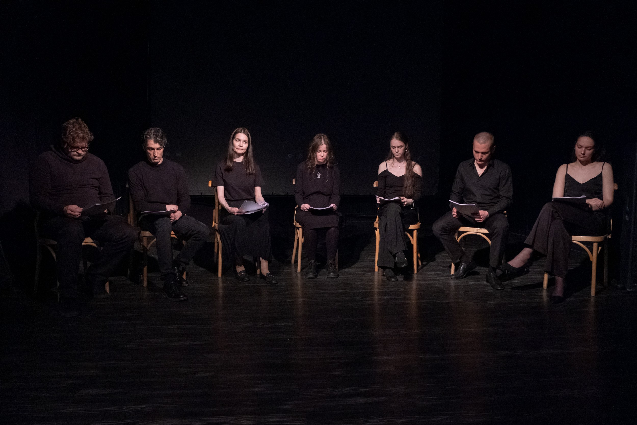 Читки каких-то там драматургов. Фотограф в Санкт-Петербурге и Москве Юлия Паршакова