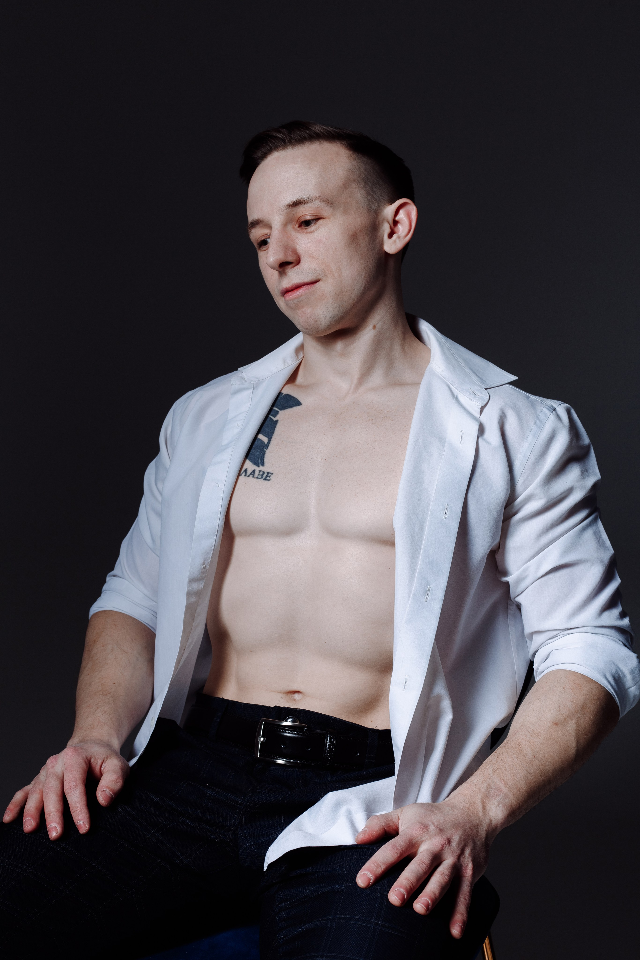 Мужская фотосессия в студии Нижний Новгород. Мужской портрет, Нижний Новгород. 