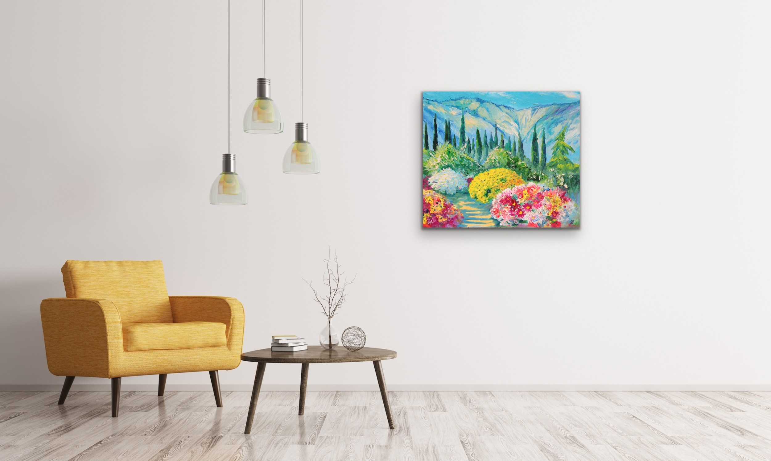 Картины в интерьере. Продажа картин маслом на холсте в г. Ялта